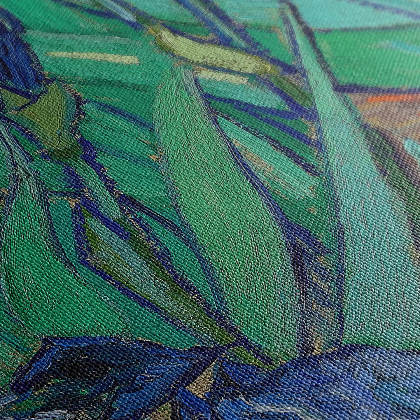Irises (1889) by Vincent van Gogh