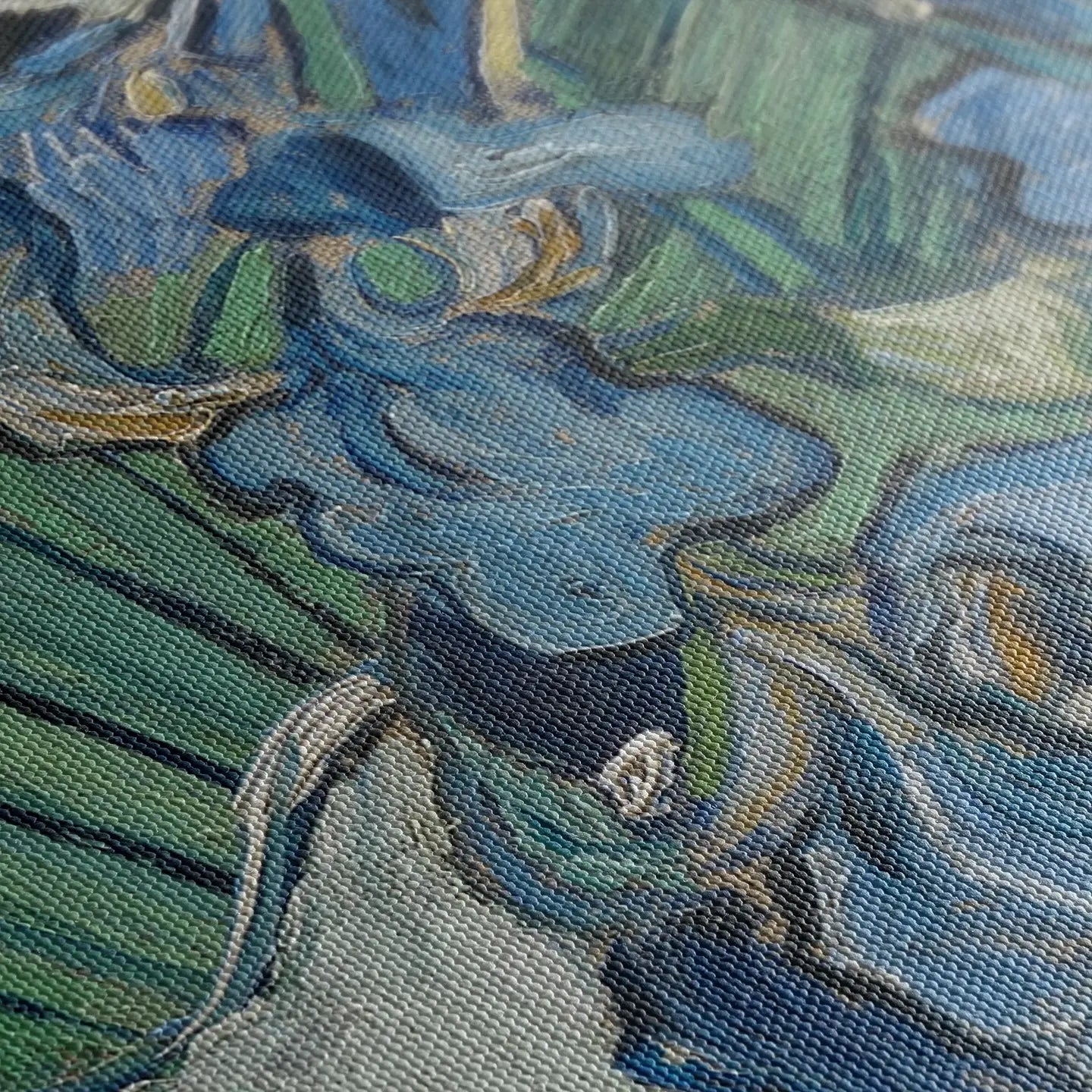 Irises 2 (1890) by Vincent van Gogh