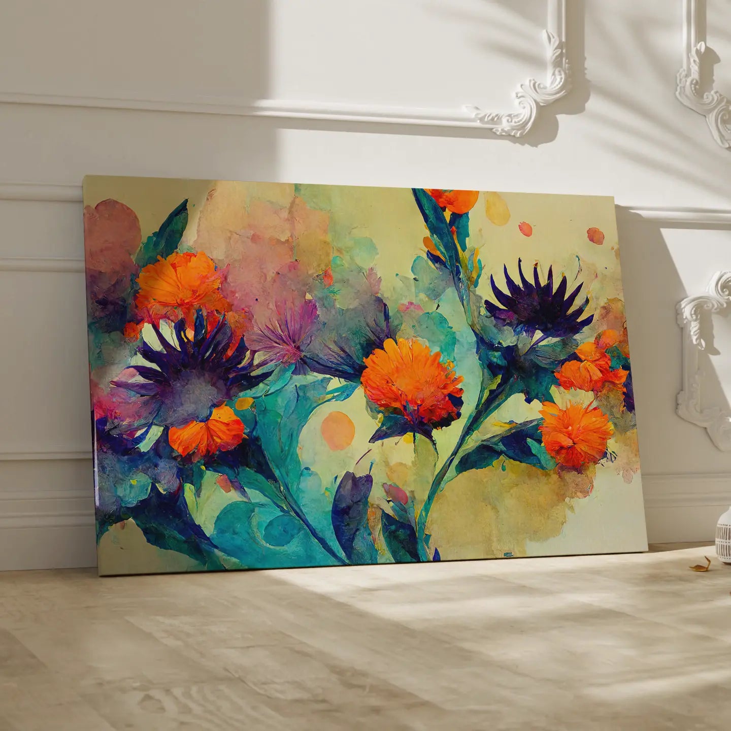 Floral Canvas Wall Art SAD730