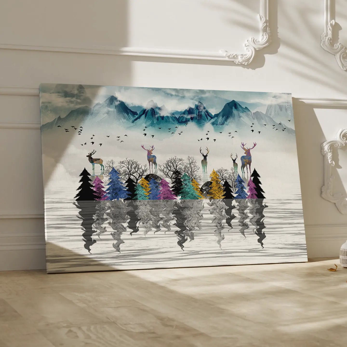 Abstract Canvas Wall Art SAD630