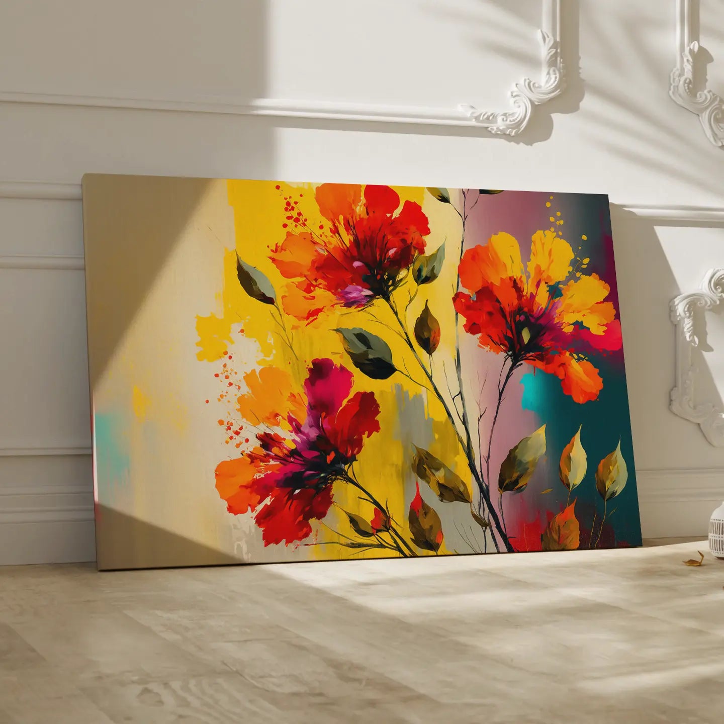 Floral Canvas Wall Art SAD693