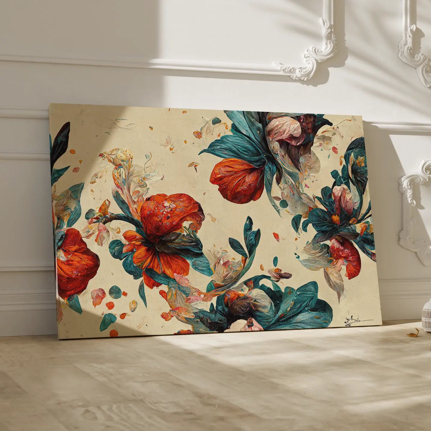 Floral Canvas Wall Art SAD707