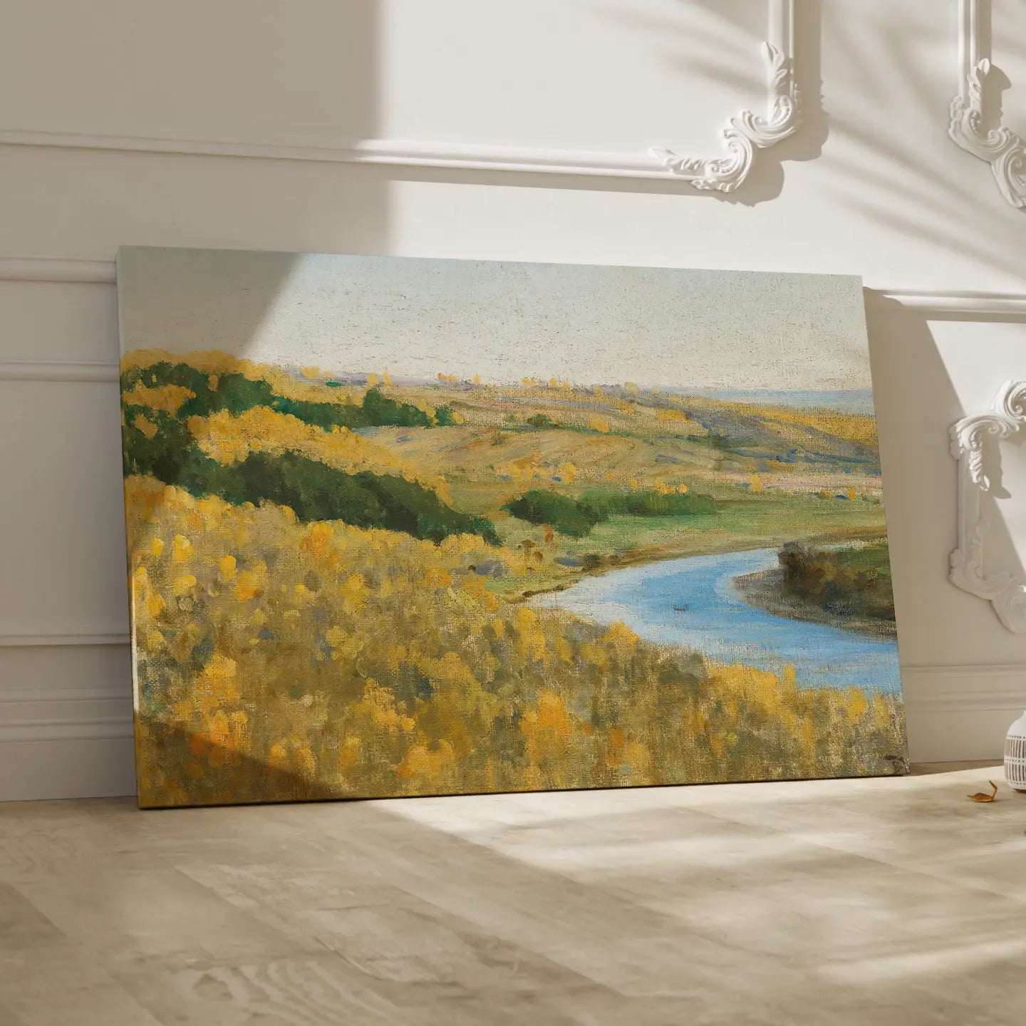 The River Oka In Golden Autumn Vasily Dmitrievich Polenov