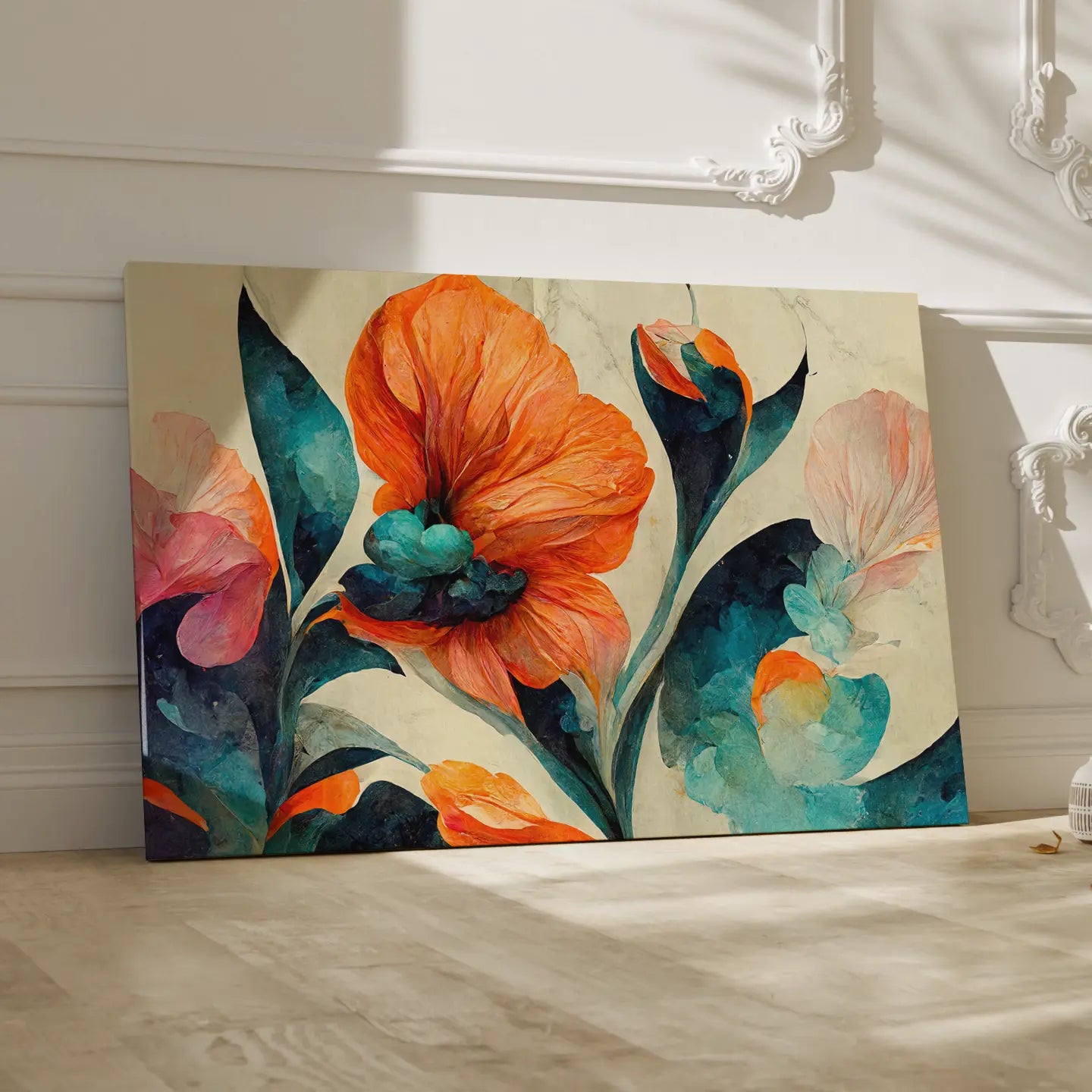 Floral Canvas Wall Art SAD706