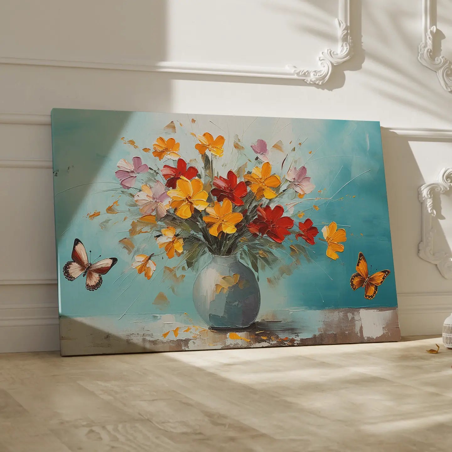 Floral Canvas Wall Art SAD709
