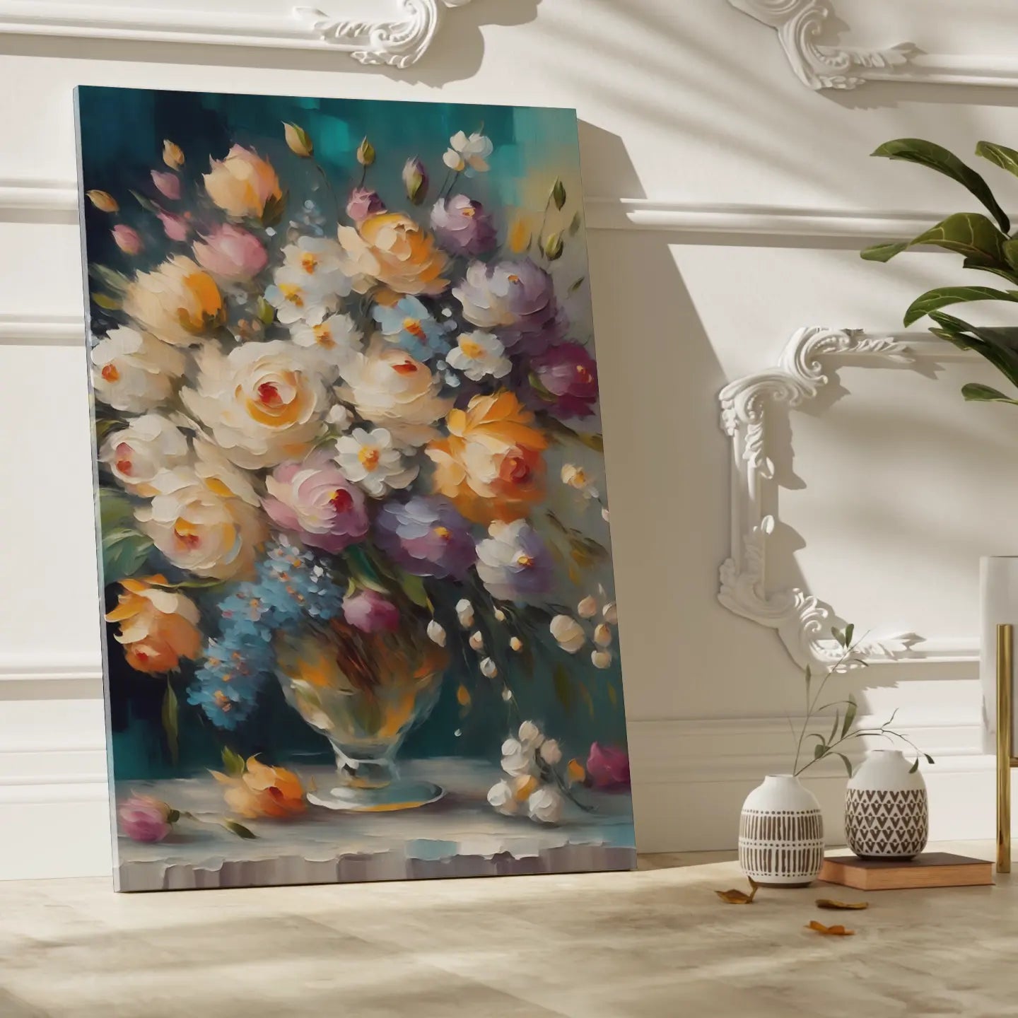 Floral Canvas Wall Art SAD945