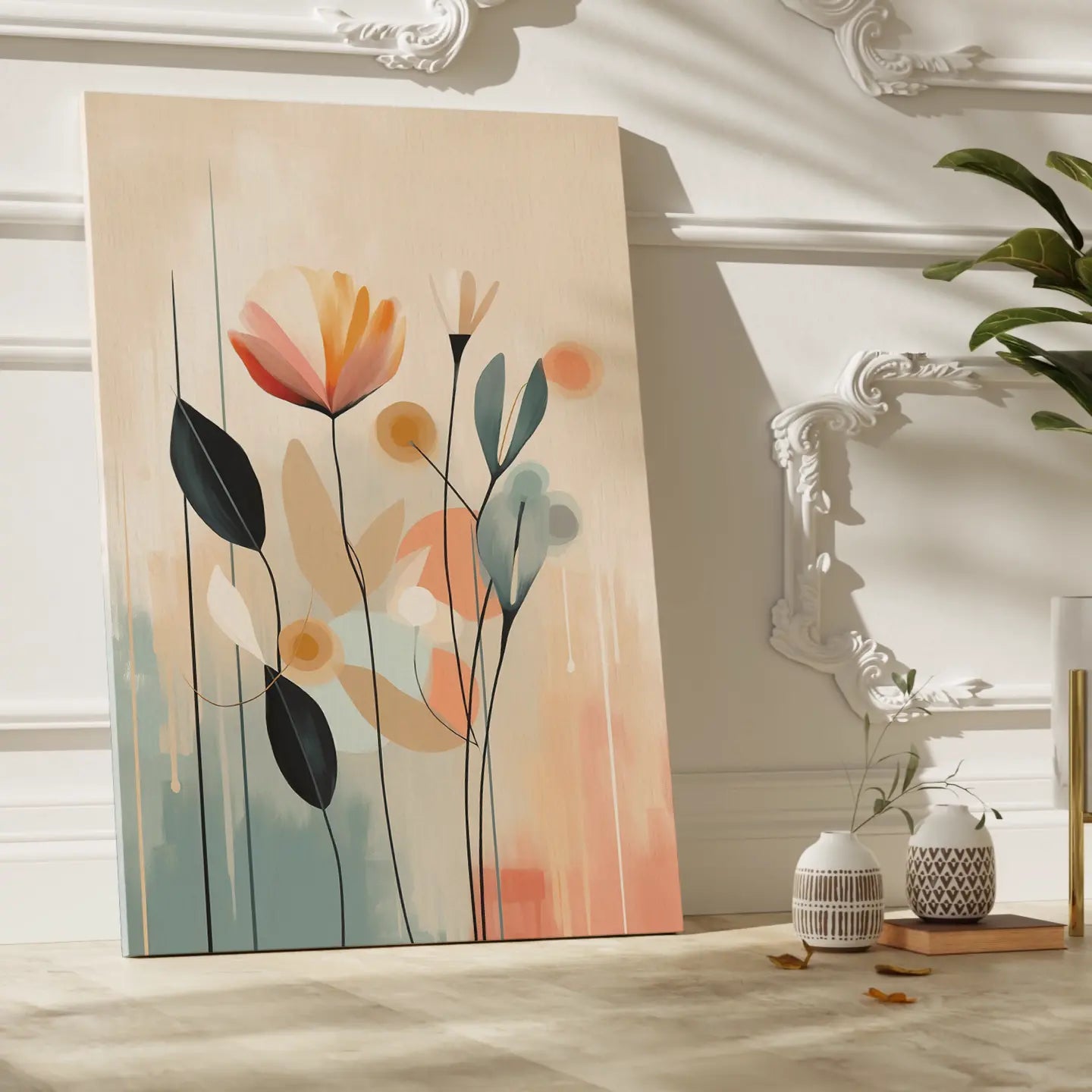 Floral Canvas Wall Art SAD2193