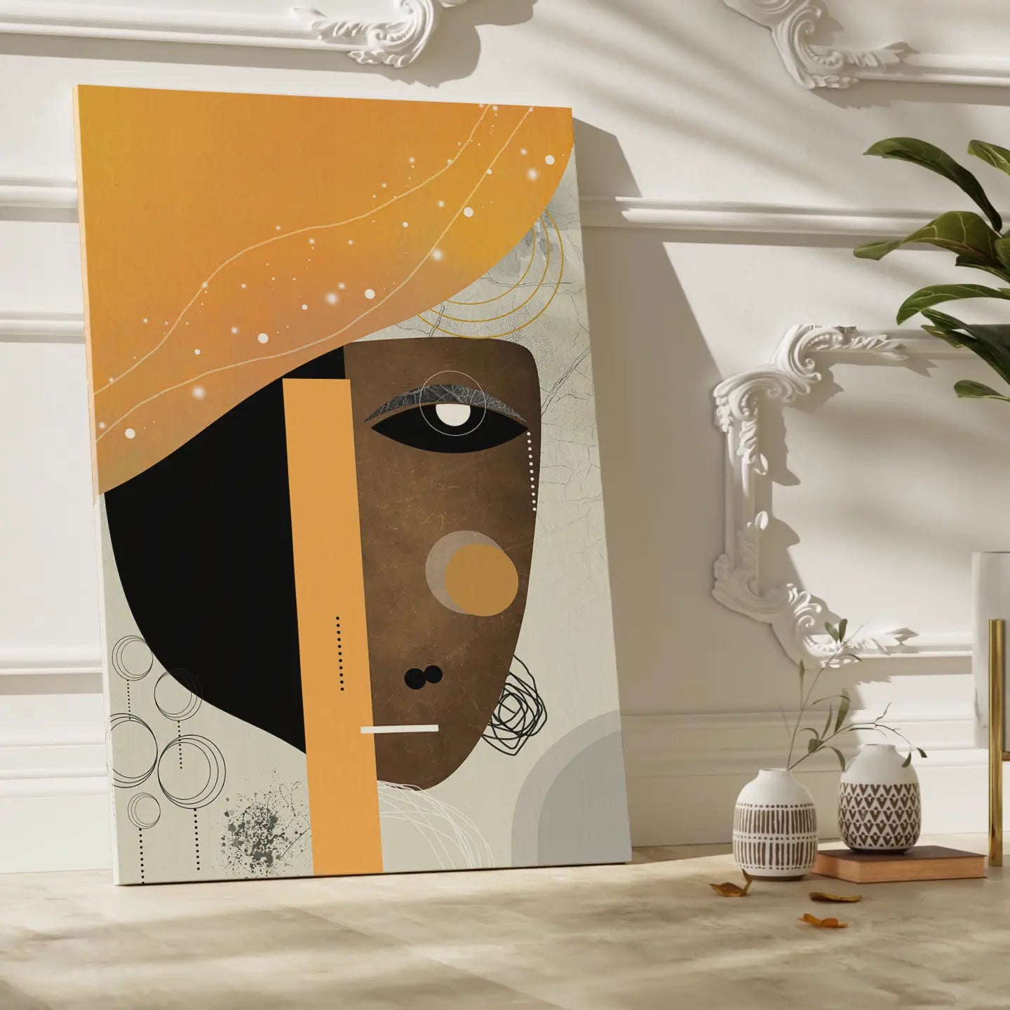 Abstract Canvas Wall Art SAD2114
