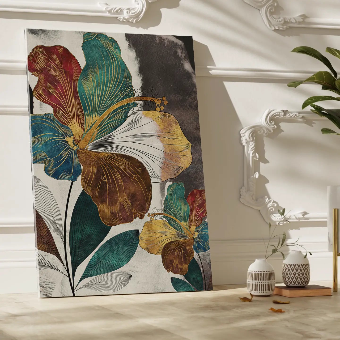 Floral Canvas Wall Art SAD2242