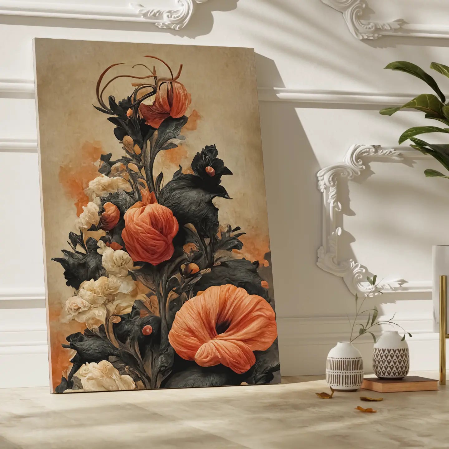 Floral Canvas Wall Art SAD903
