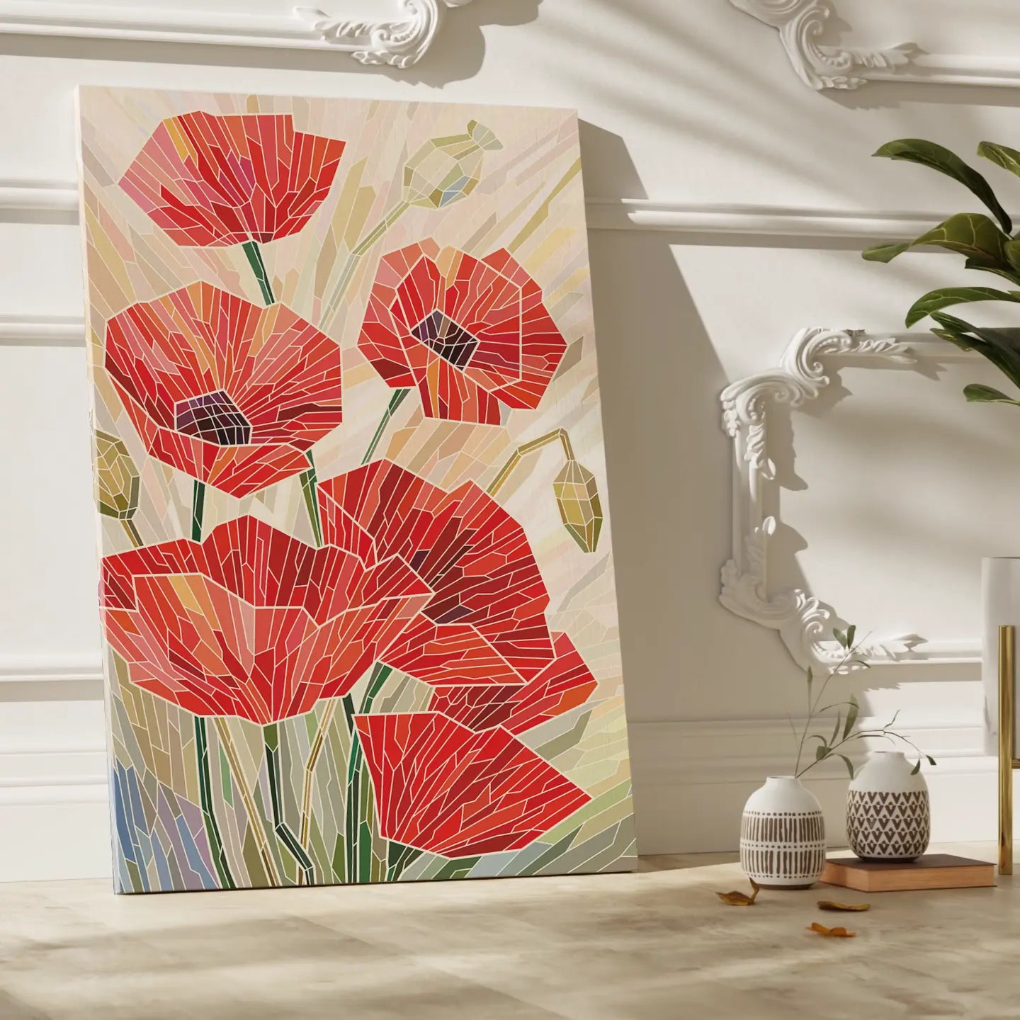 Floral Canvas Wall Art SAD919