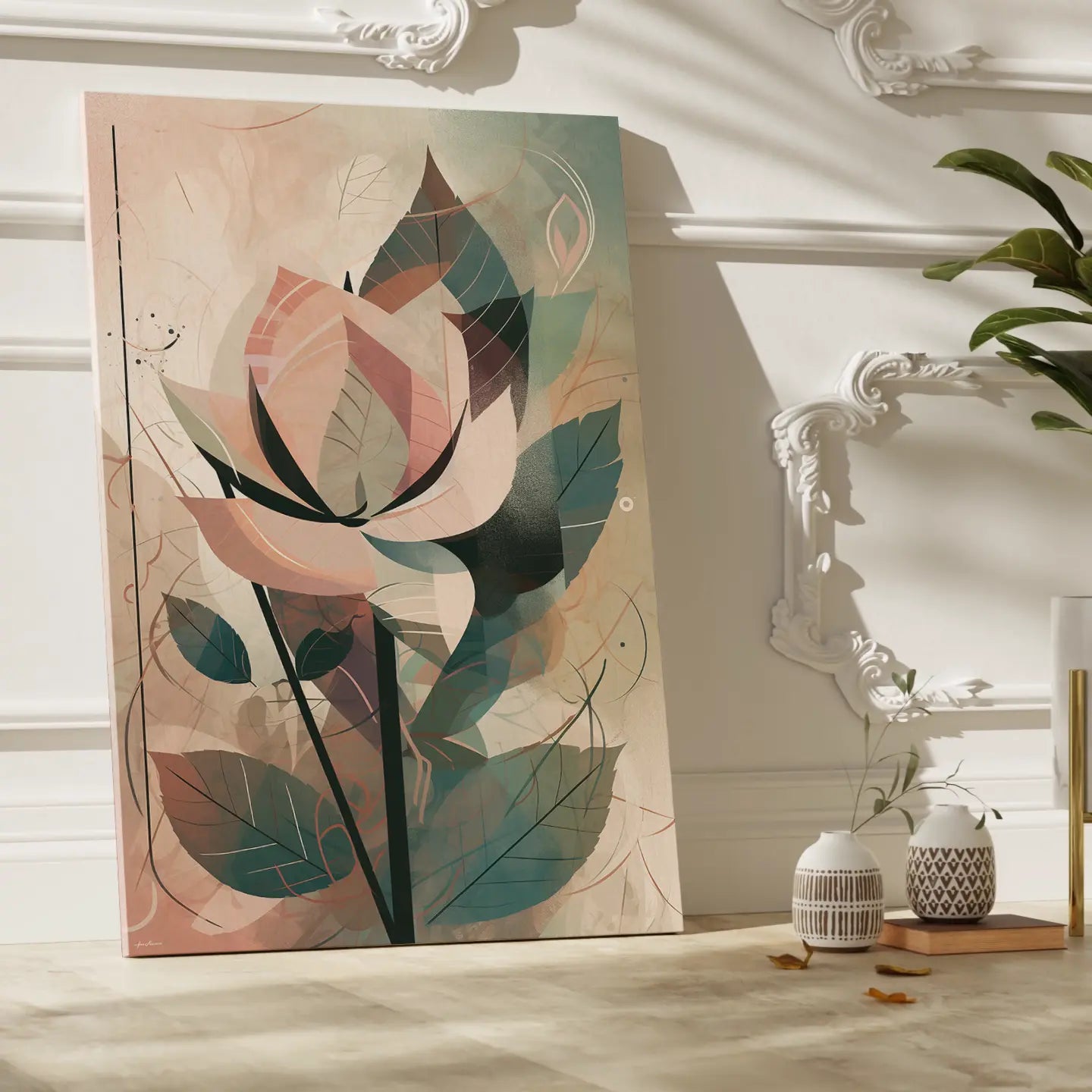 Floral Canvas Wall Art SAD2220