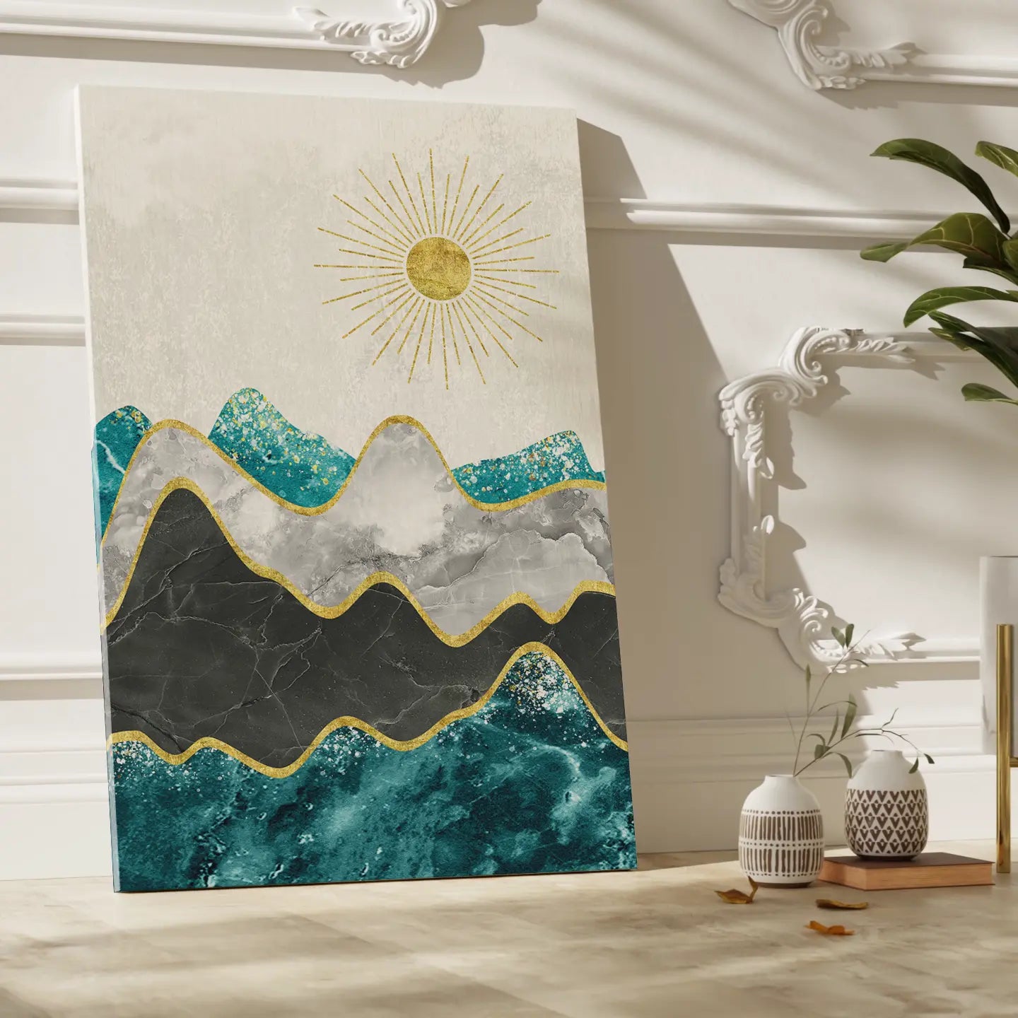 Abstract Canvas Wall Art SAD925