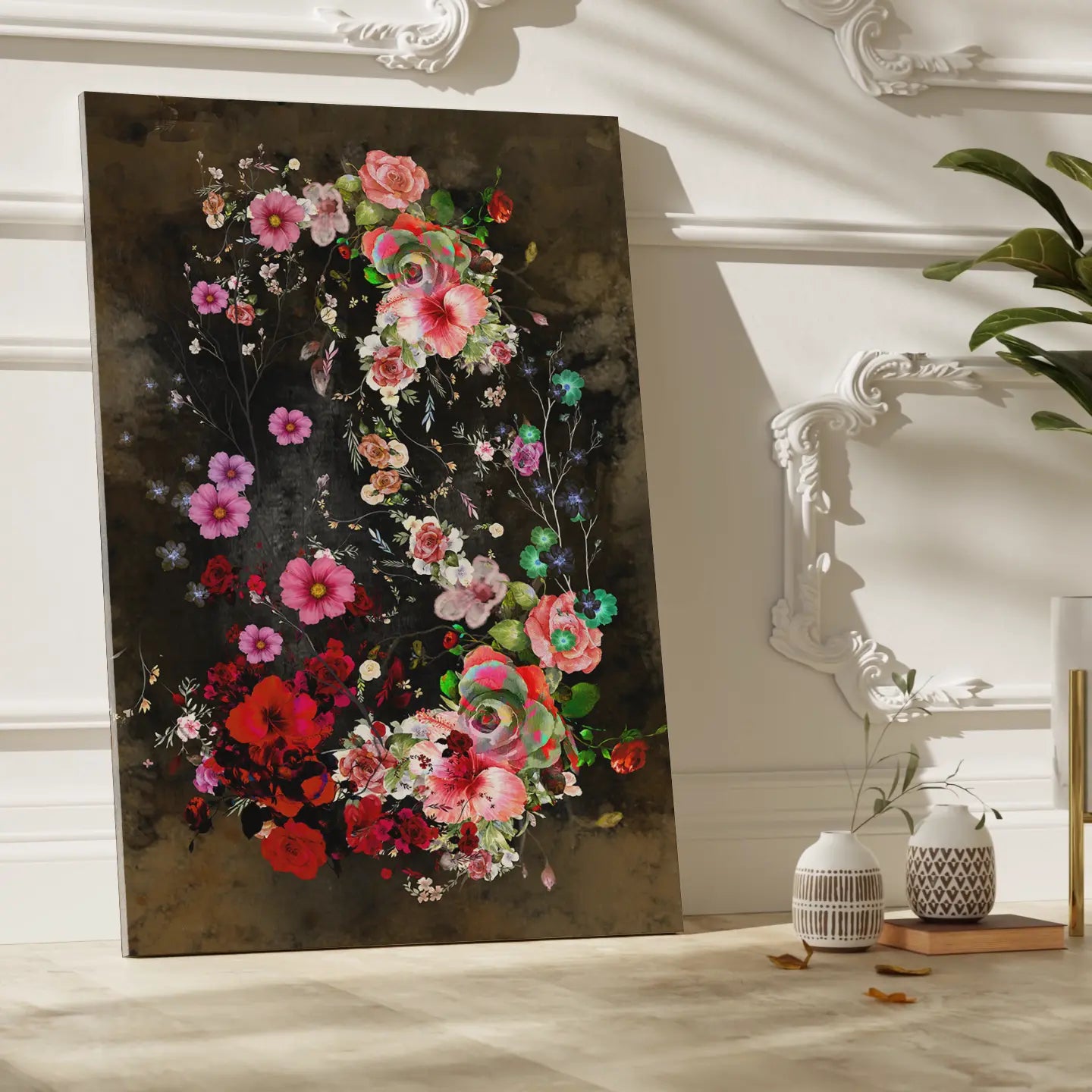 Floral Canvas Wall Art SAD934