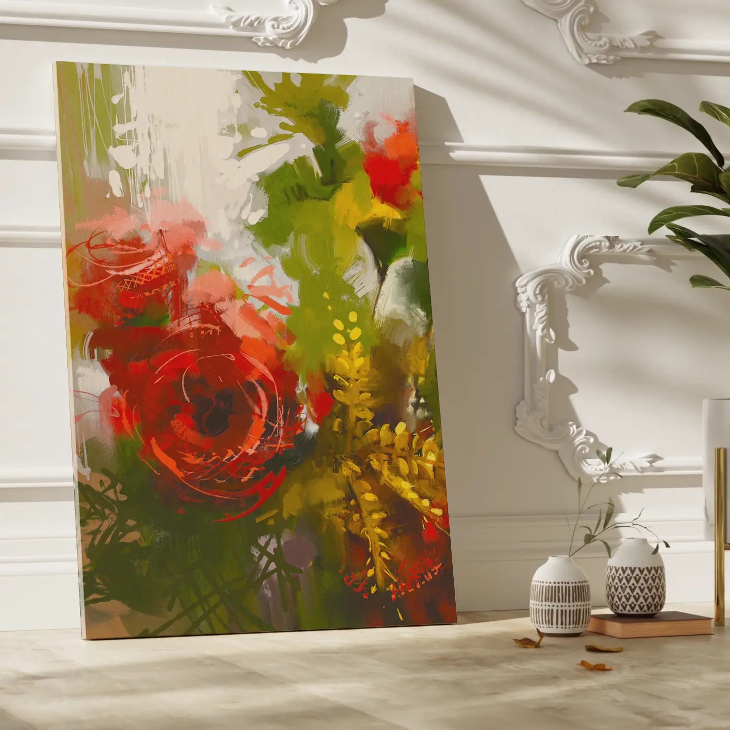 Floral Canvas Wall Art SAD890