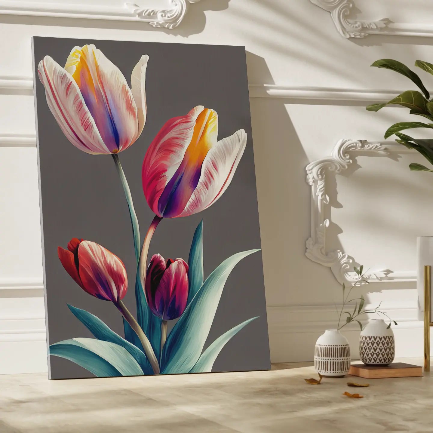 Floral Canvas Wall Art SAD897