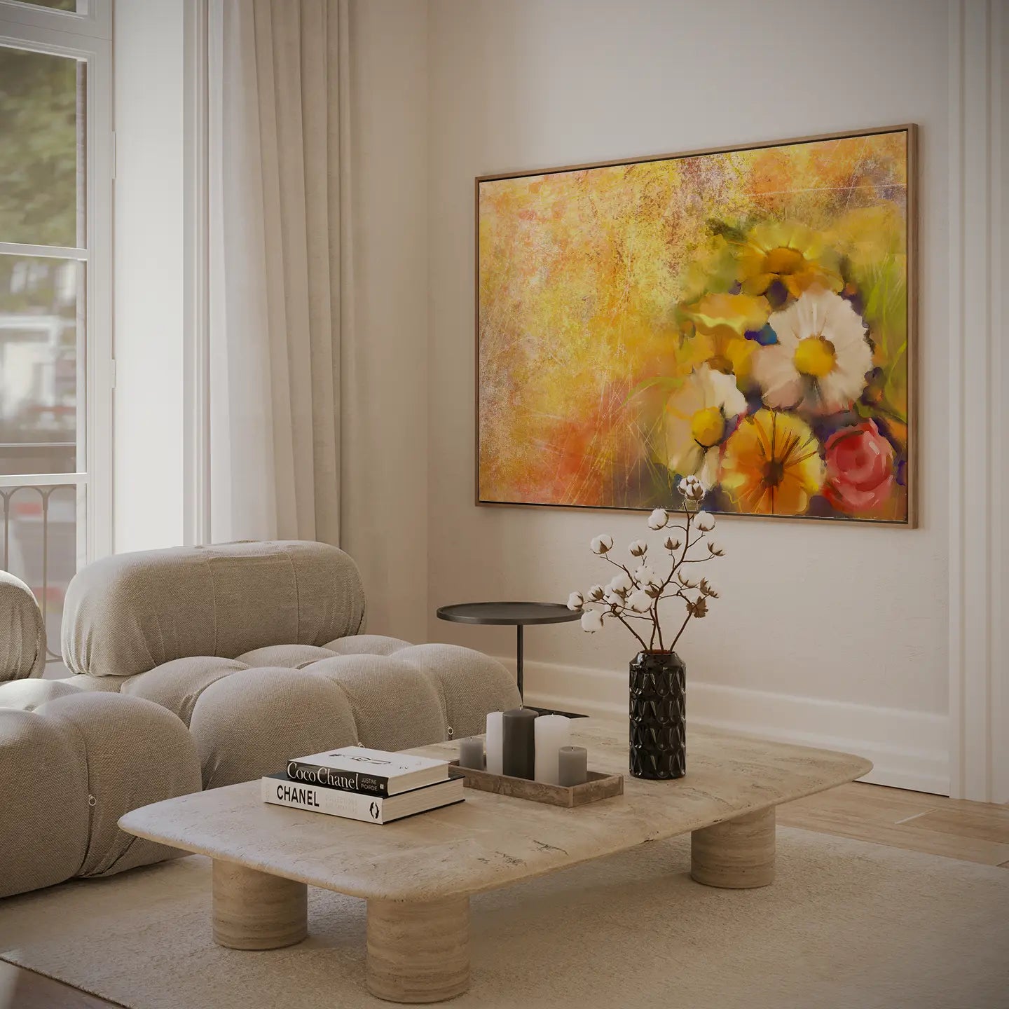 Floral Canvas Wall Art SAD826