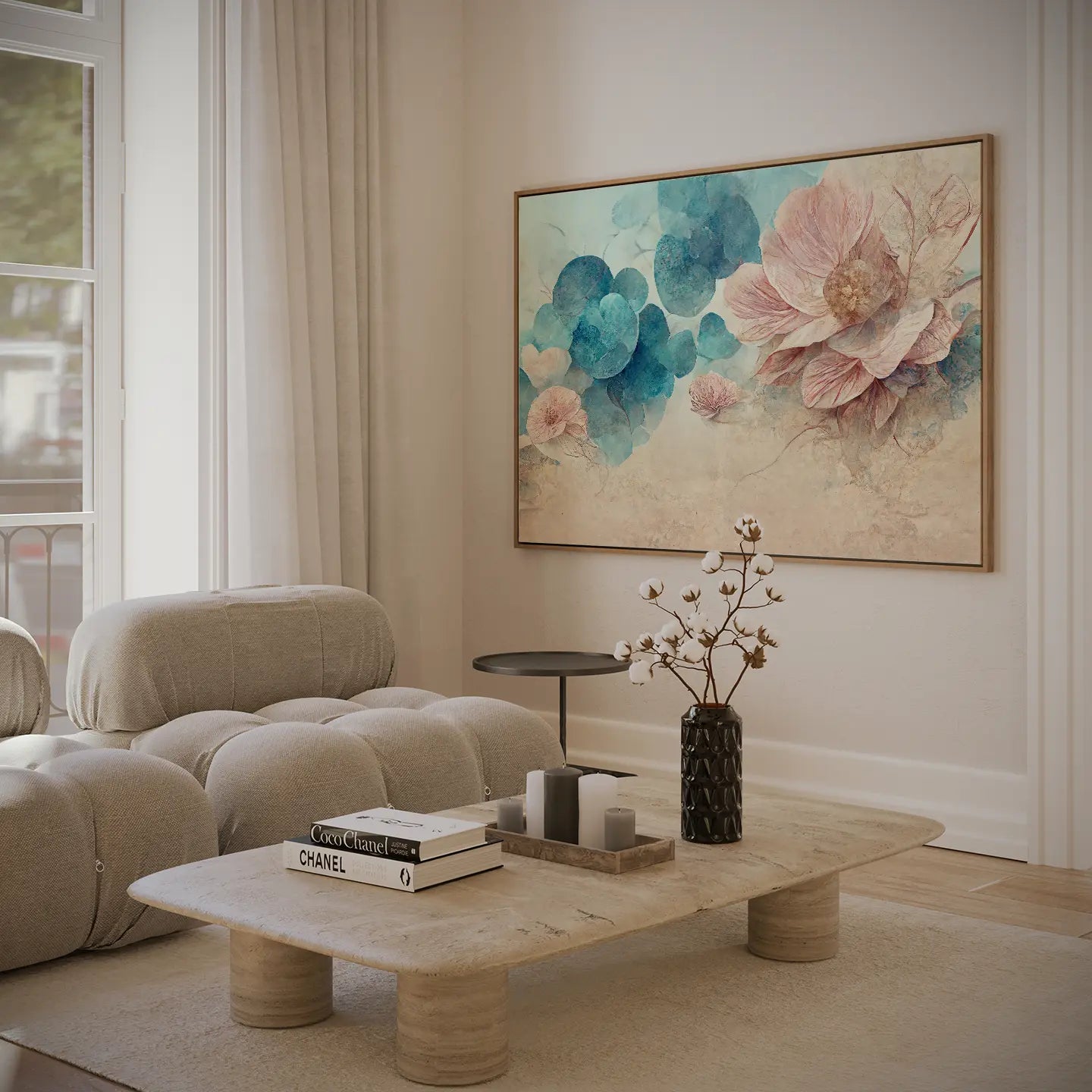 Floral Canvas Wall Art SAD570