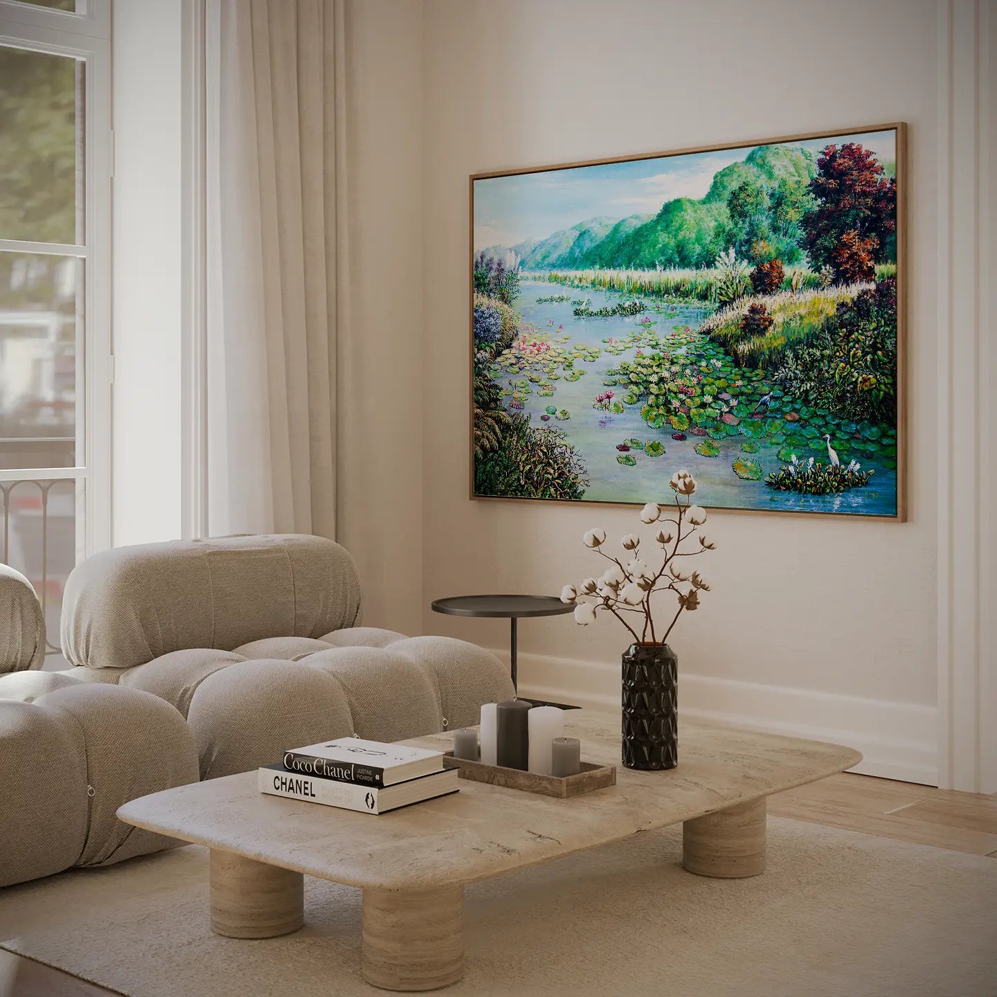 Floral Canvas Wall Art SAD941