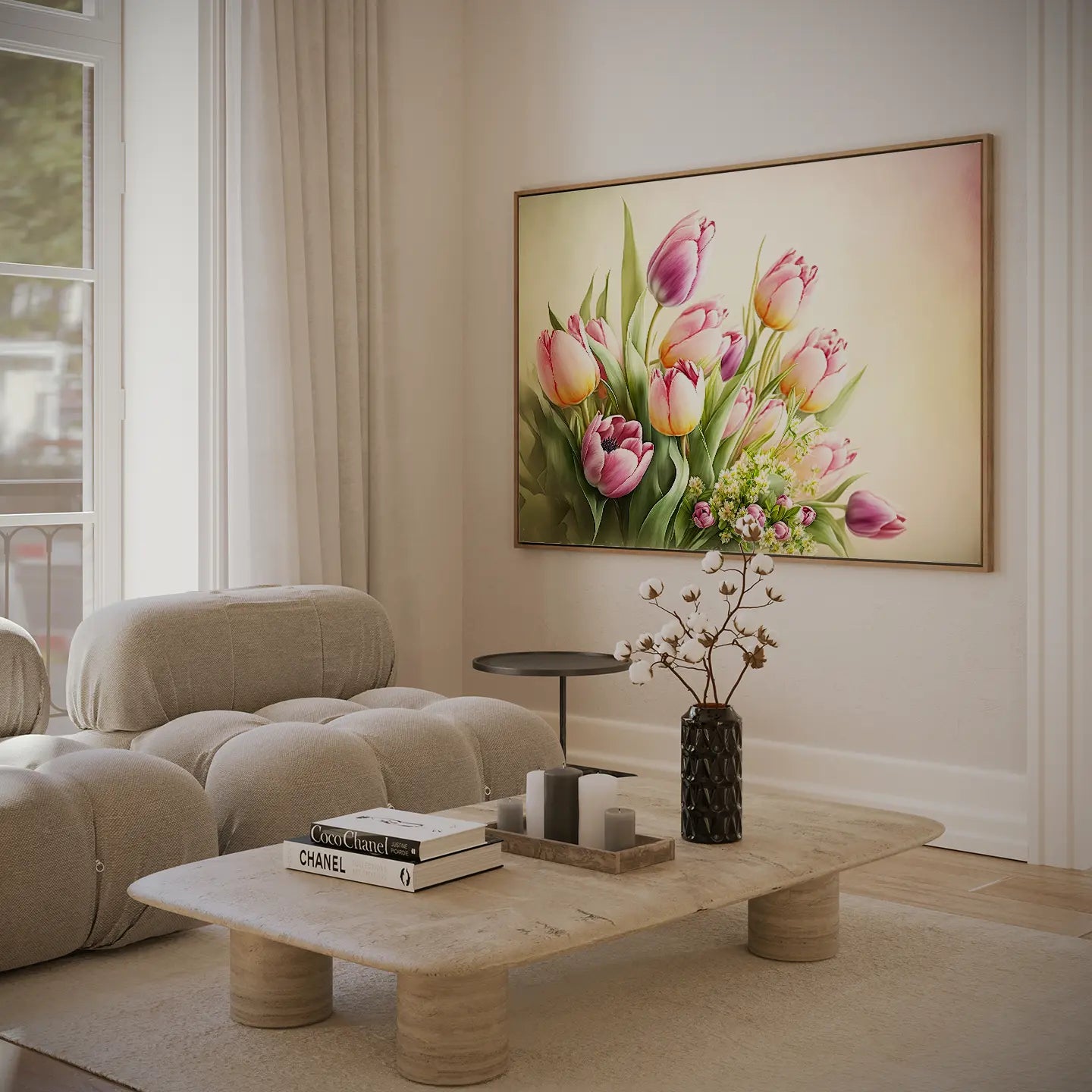 Floral Canvas Wall Art SAD594
