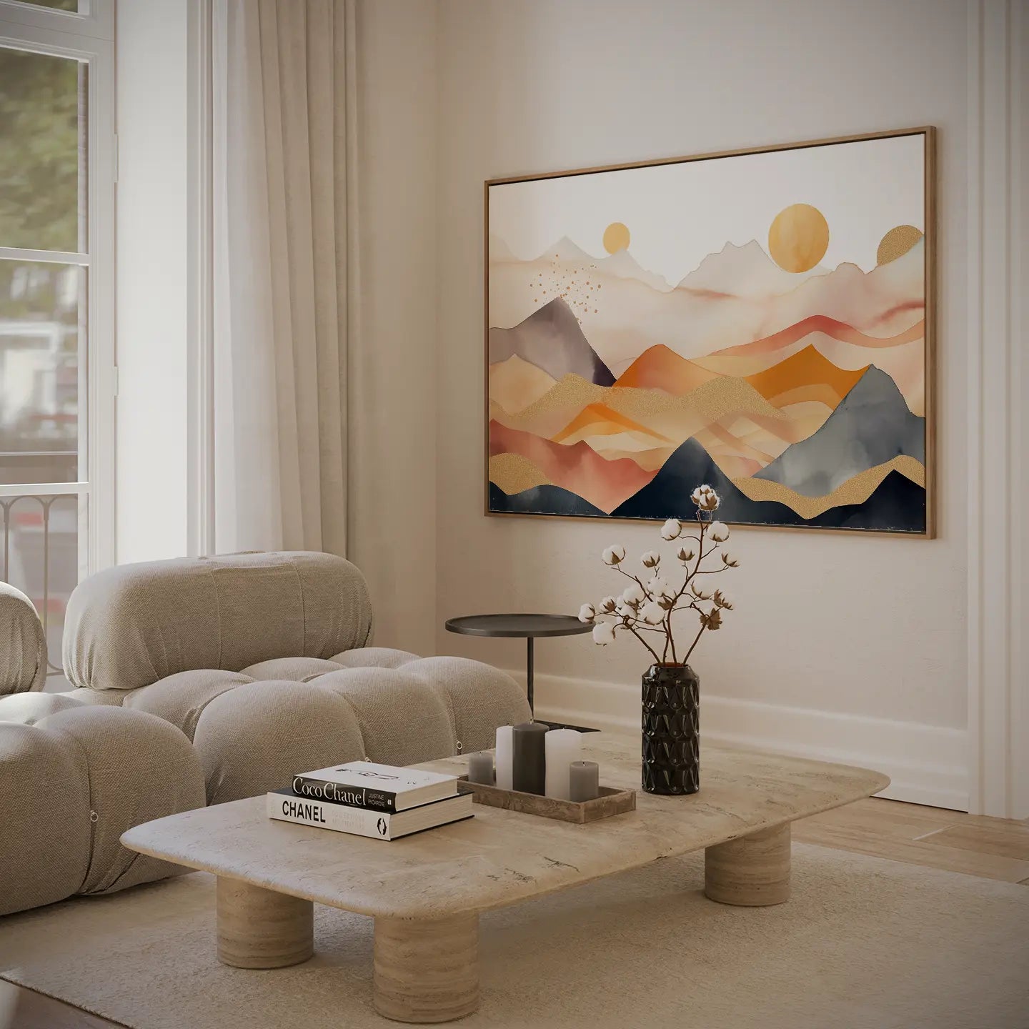 Abstract Canvas Wall Art SAD1819