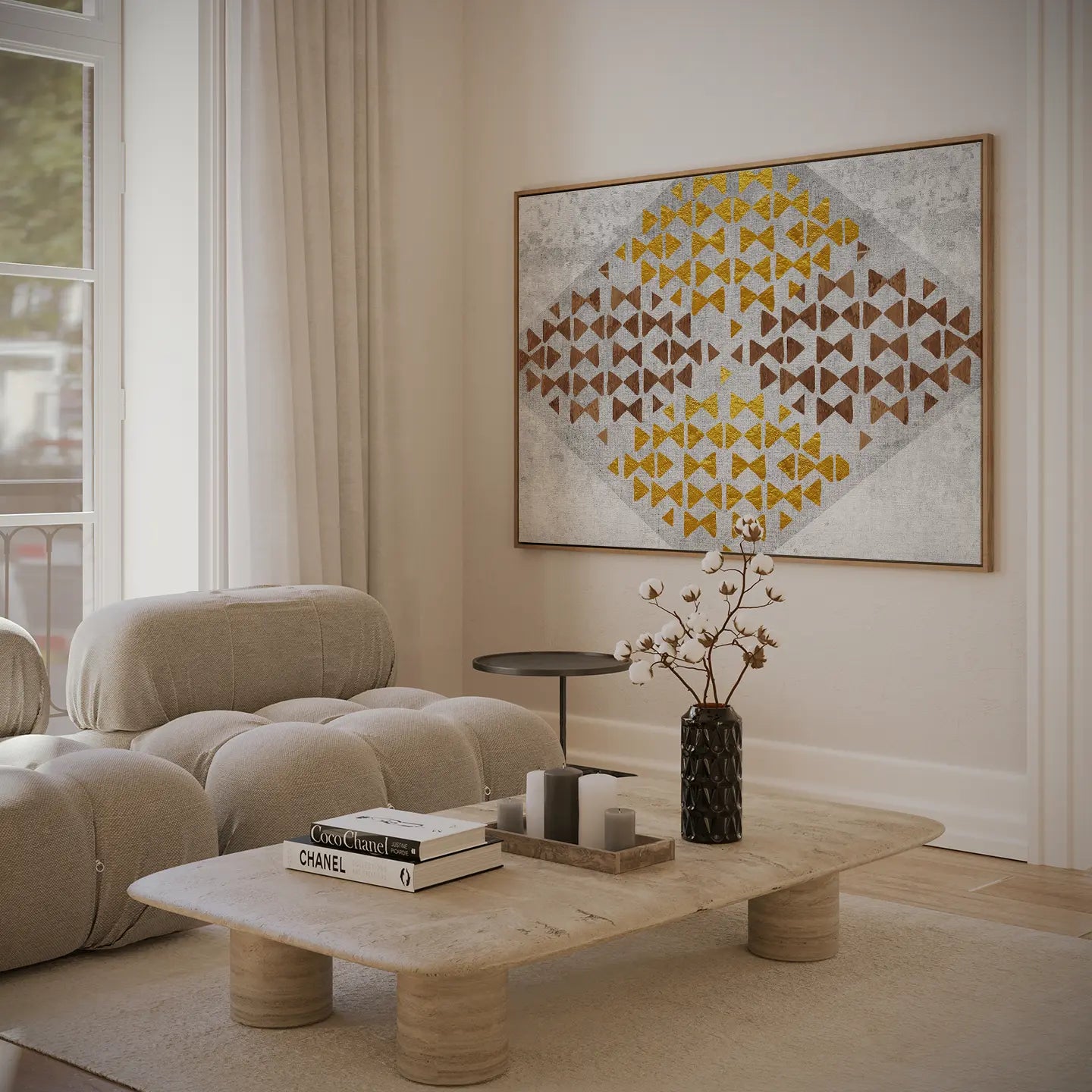 Abstract Canvas Wall Art SAD593