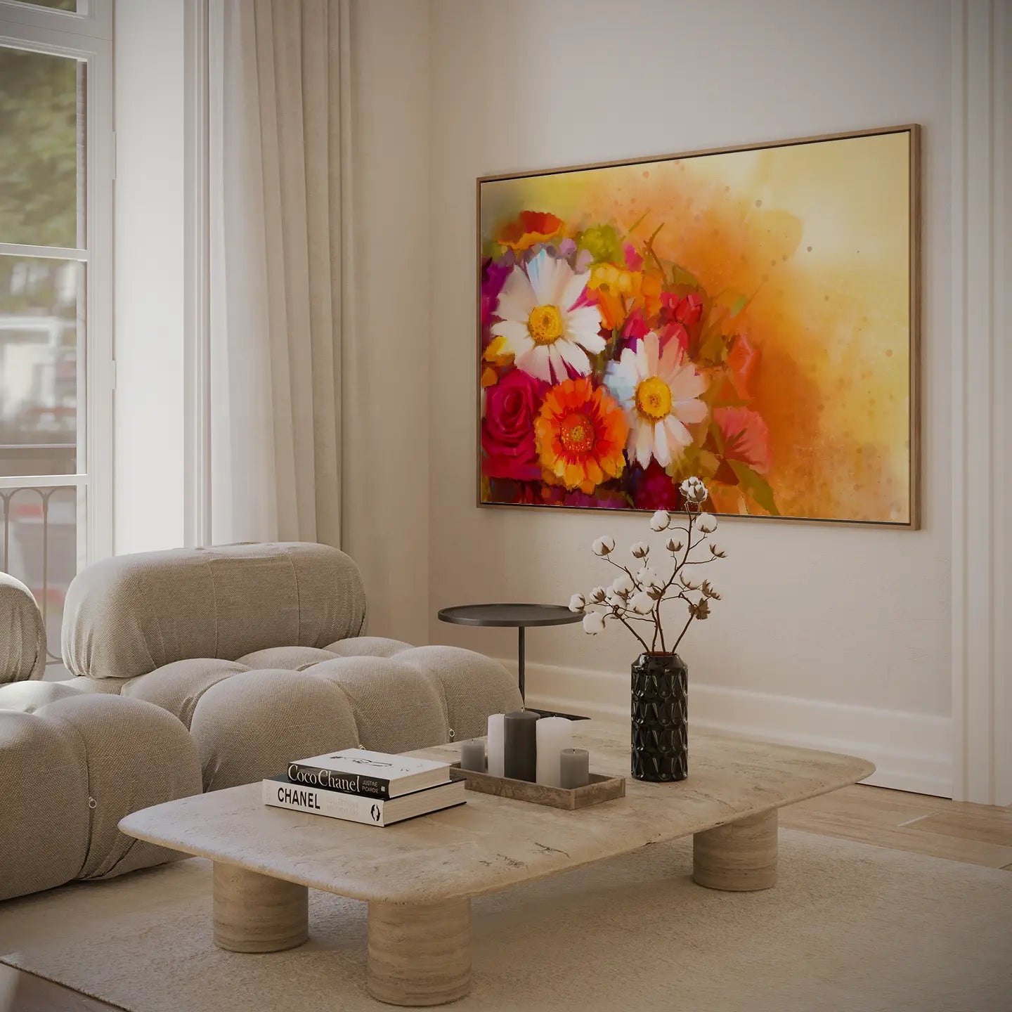 Floral Canvas Wall Art SAD827