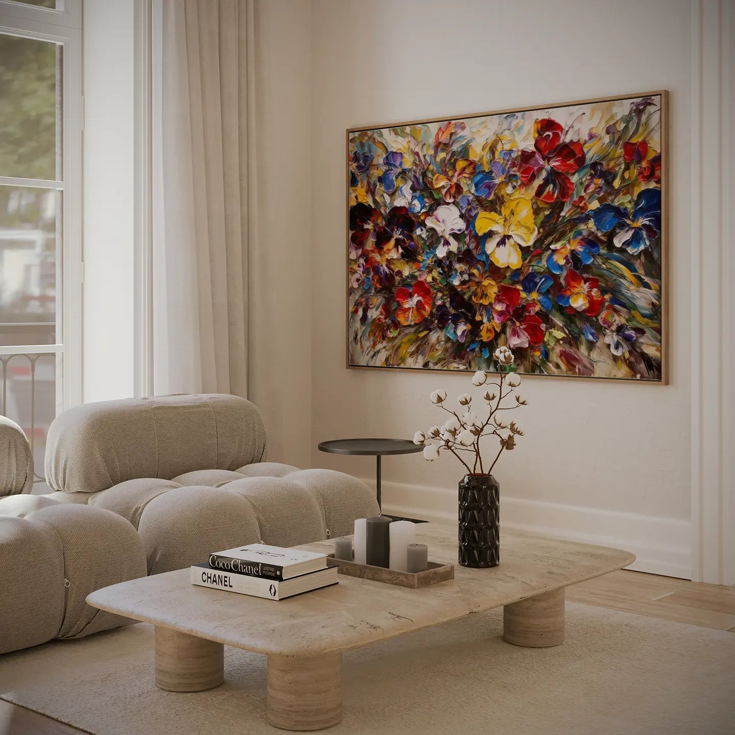 Floral Canvas Wall Art SAD1124