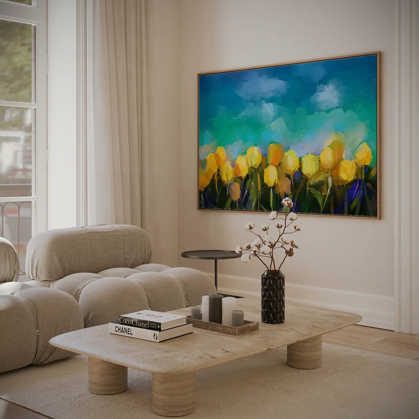 Floral Canvas Wall Art SAD819
