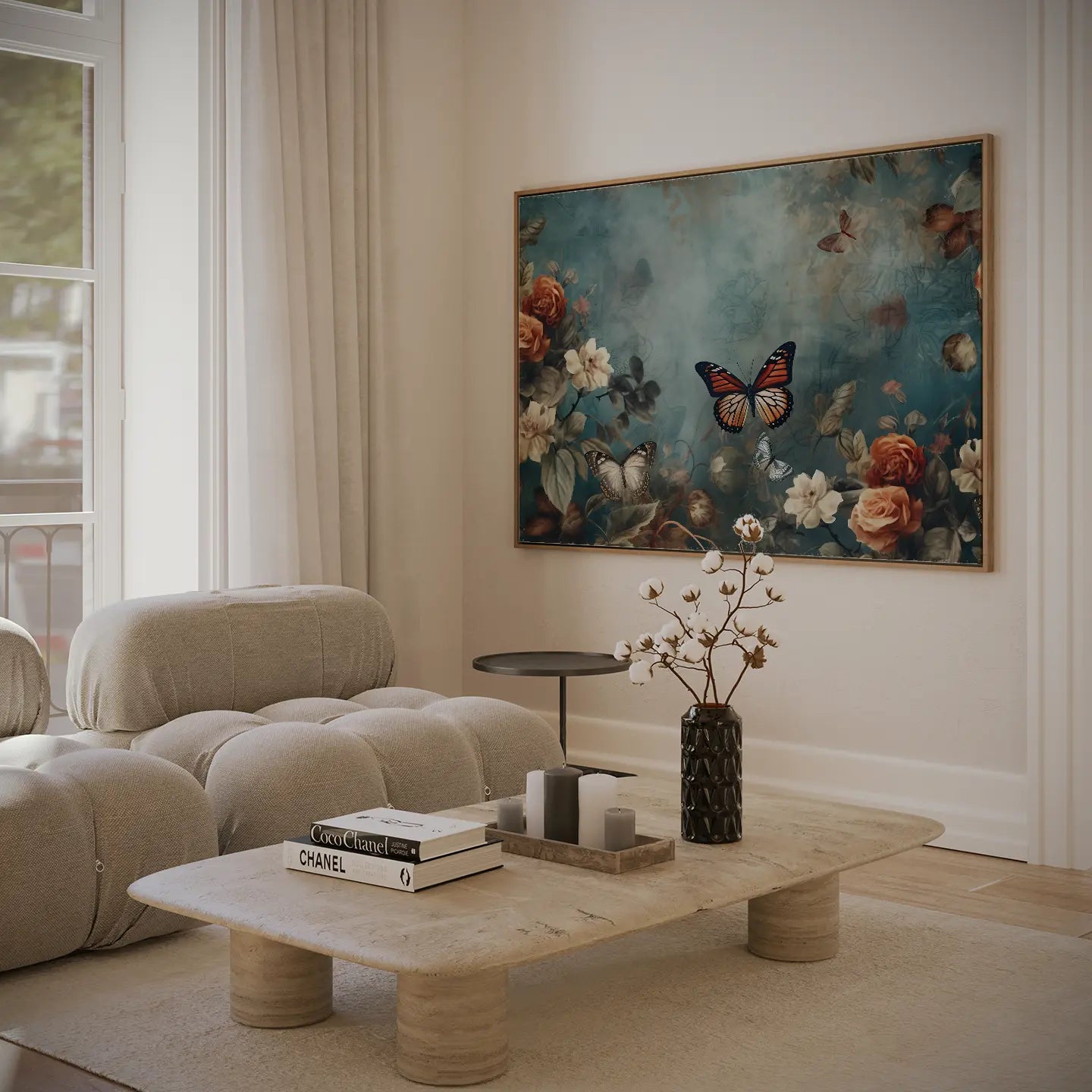 Floral Canvas Wall Art SAD657