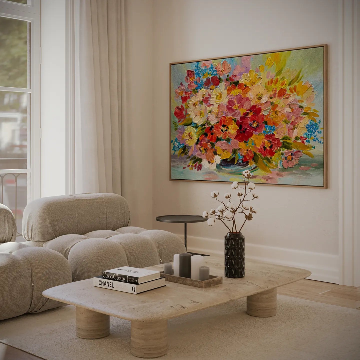 Floral Canvas Wall Art SAD854