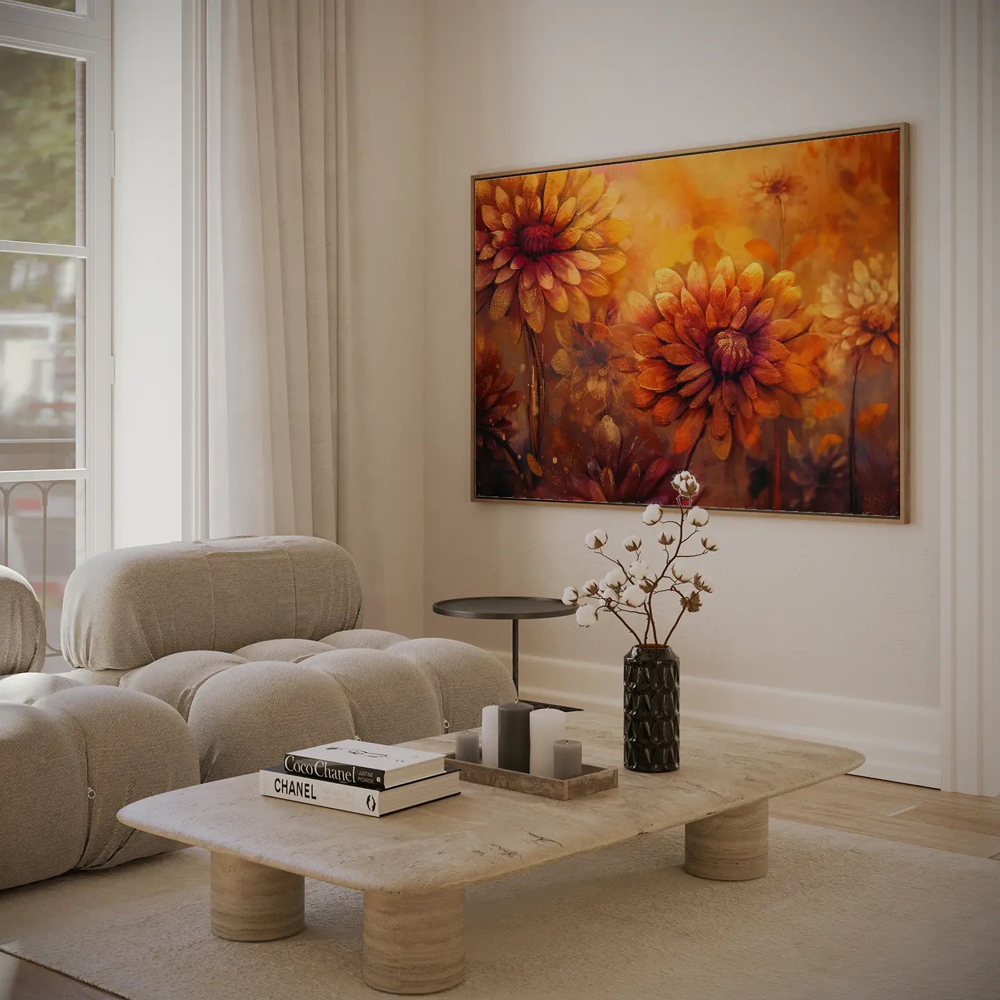 Floral Canvas Wall Art SAD668