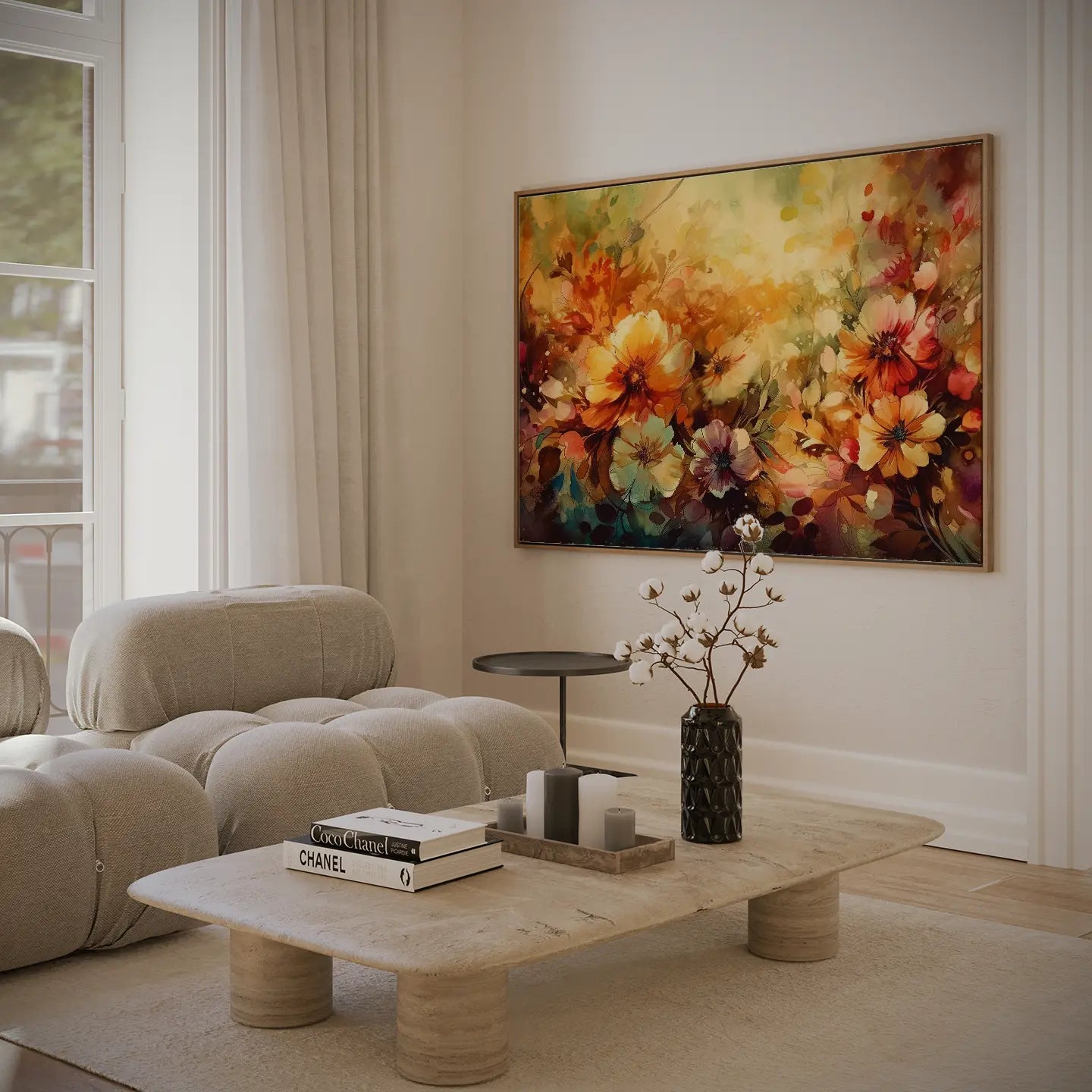 Floral Canvas Wall Art SAD622