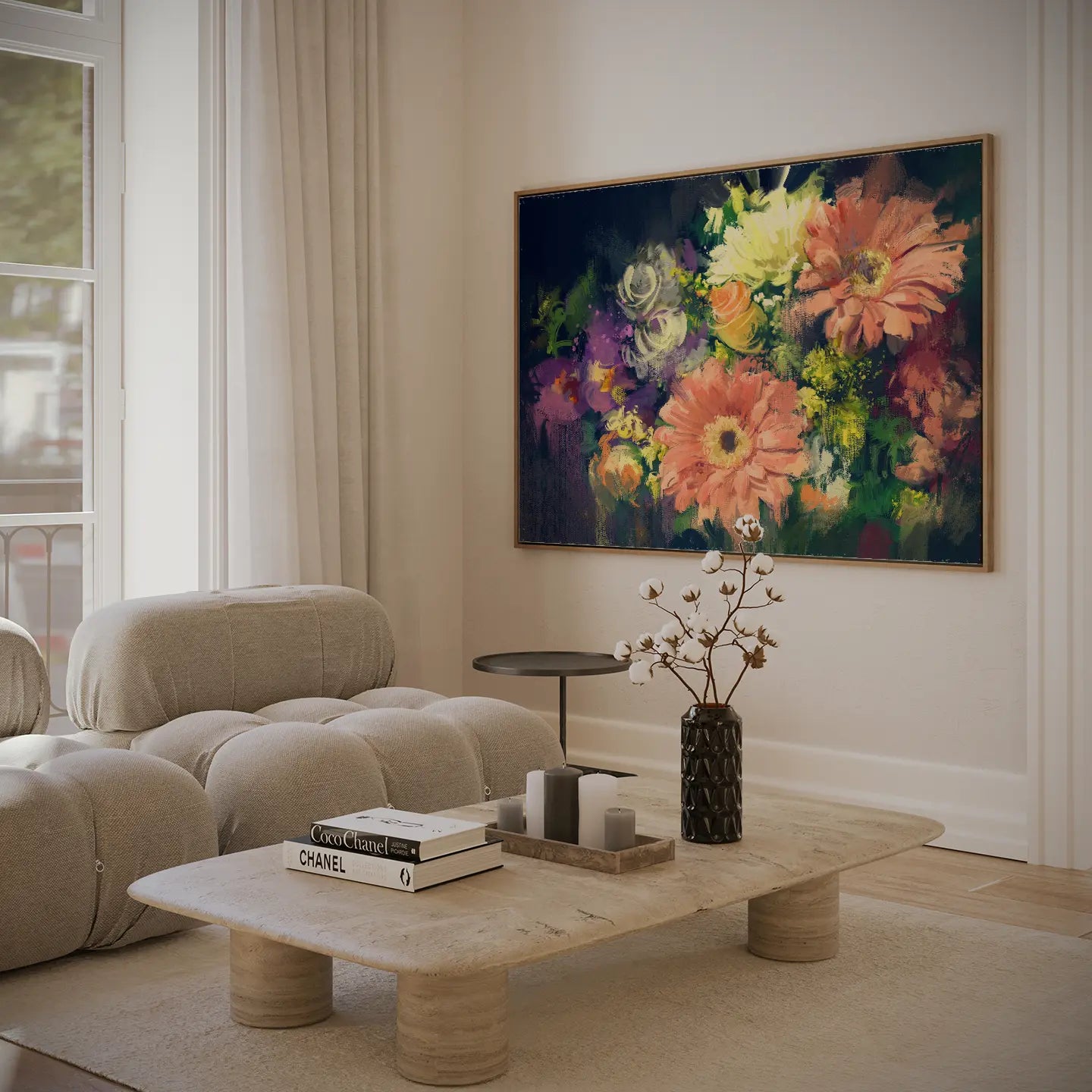 Floral Canvas Wall Art SAD648