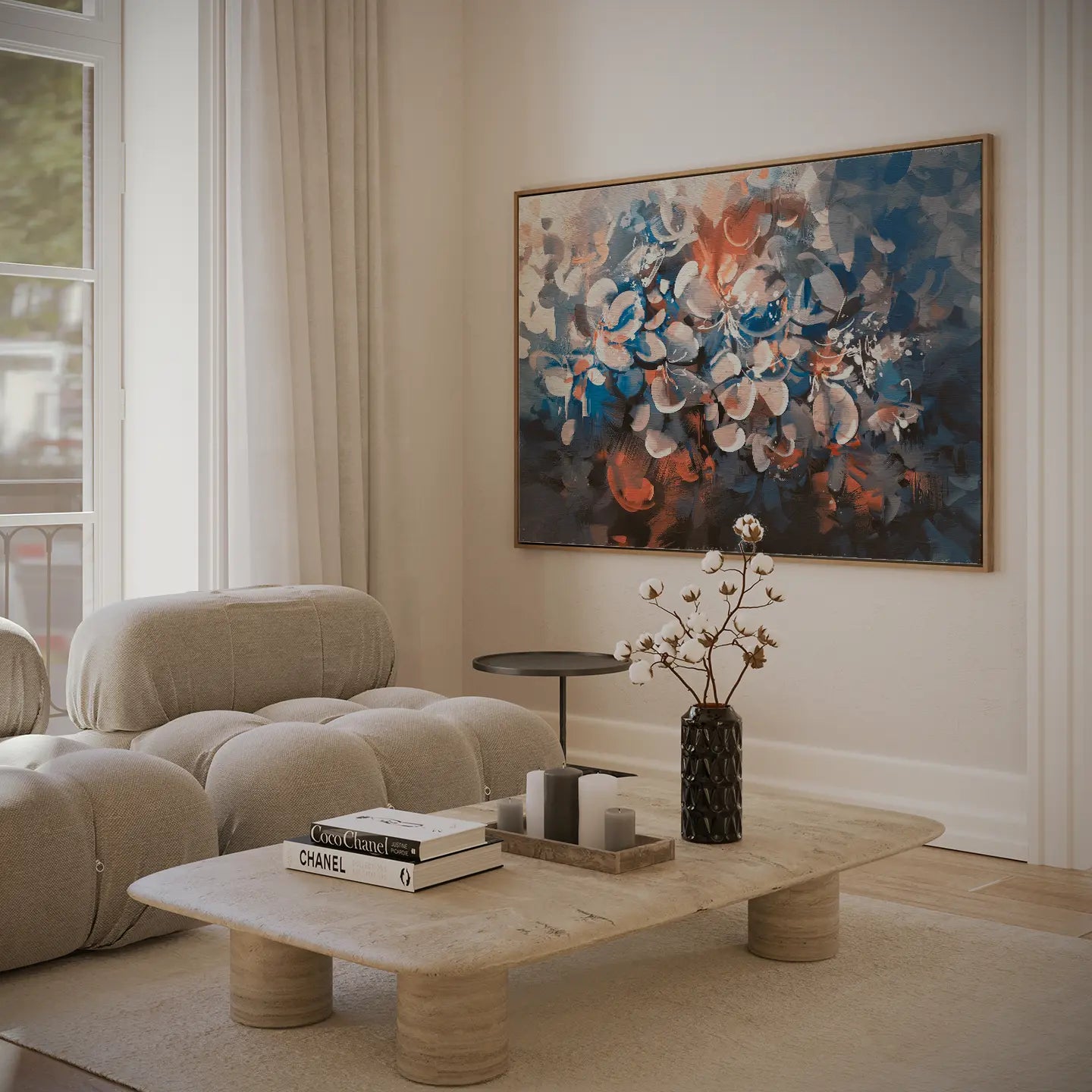 Floral Canvas Wall Art SAD559