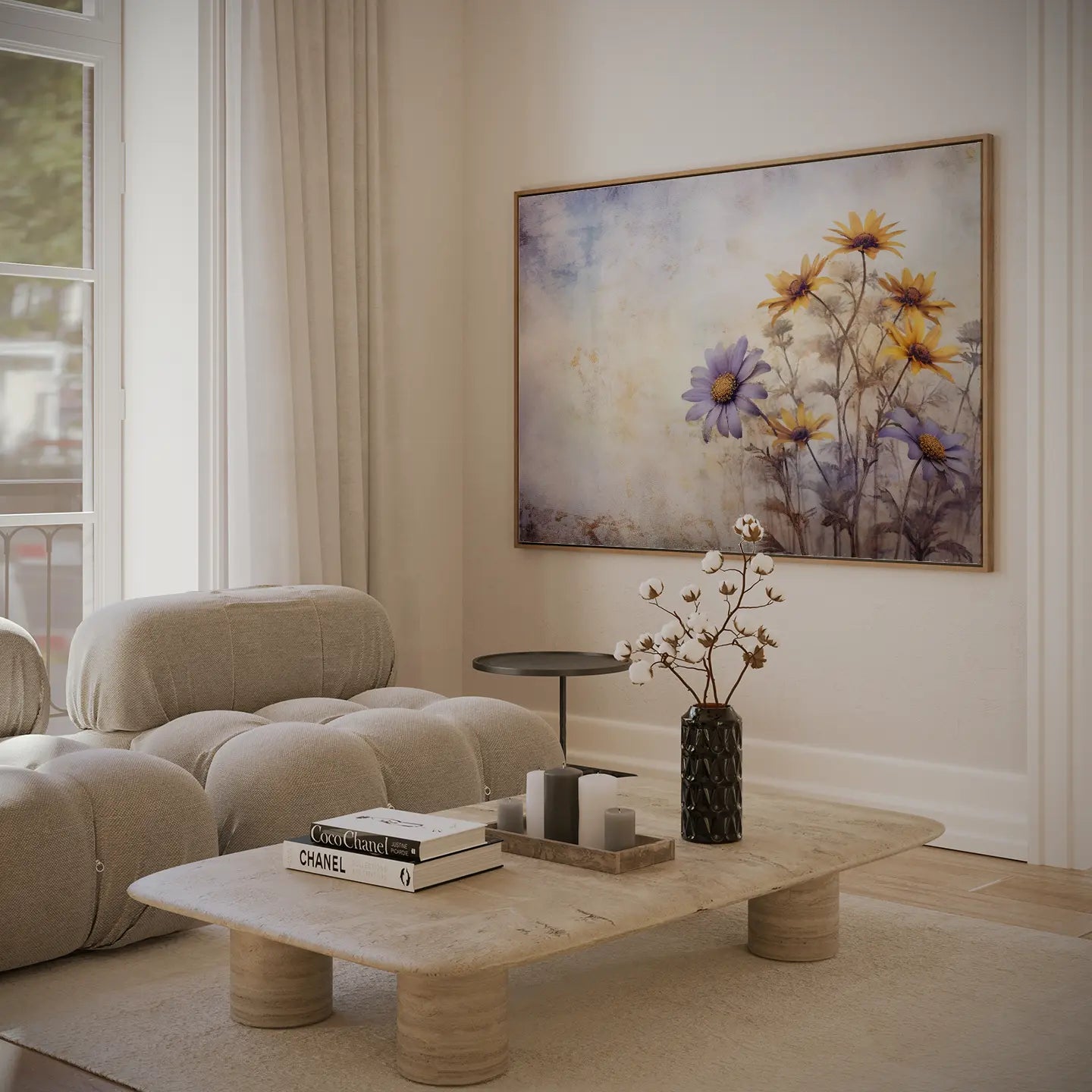 Floral Canvas Wall Art SAD581