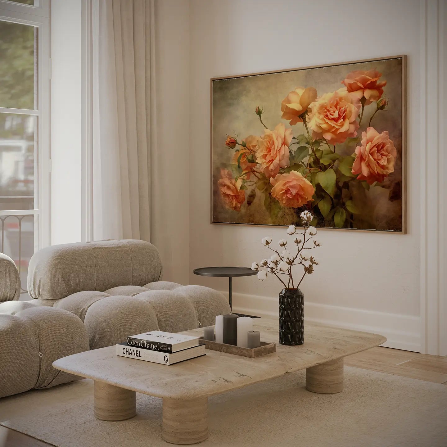 Floral Canvas Wall Art SAD565