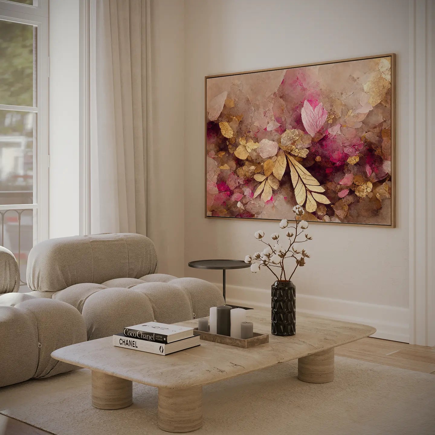 Floral Canvas Wall Art SAD681