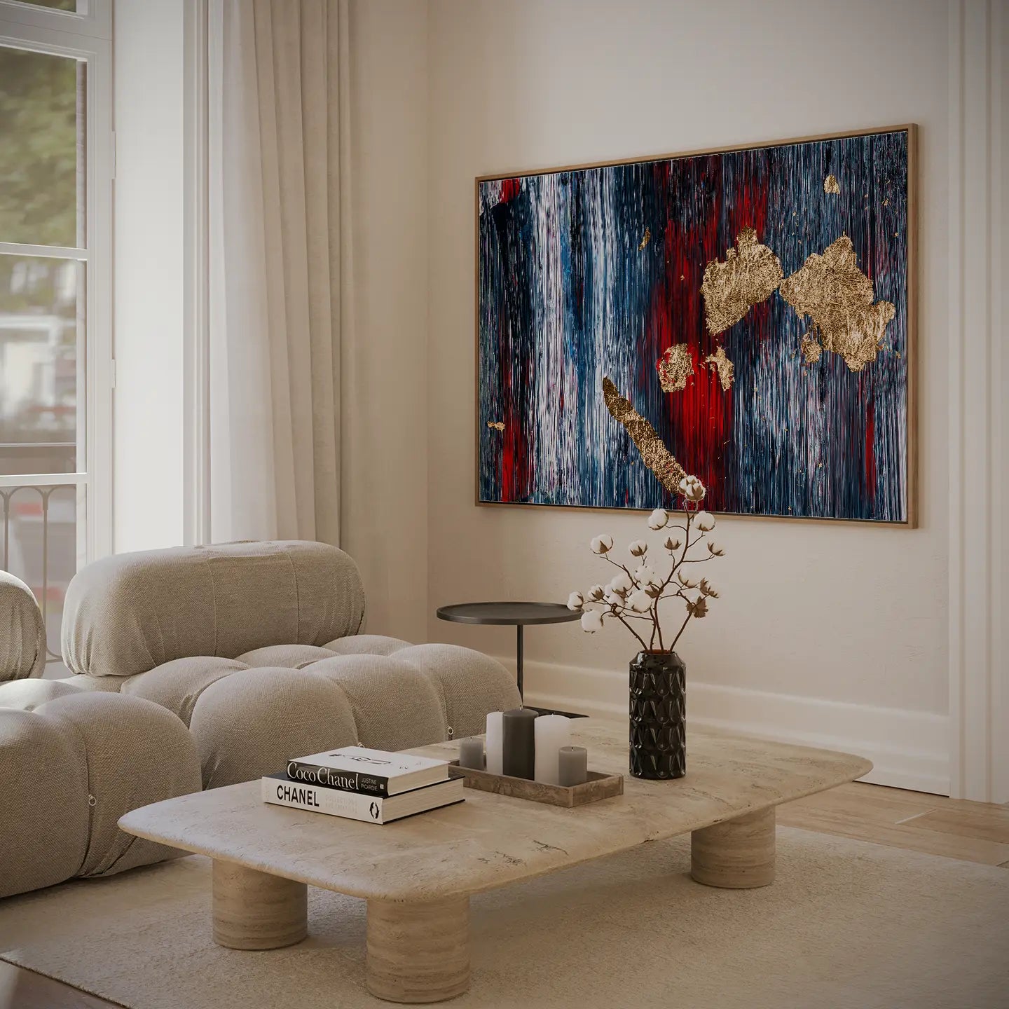 Abstract Canvas Wall Art SAD618