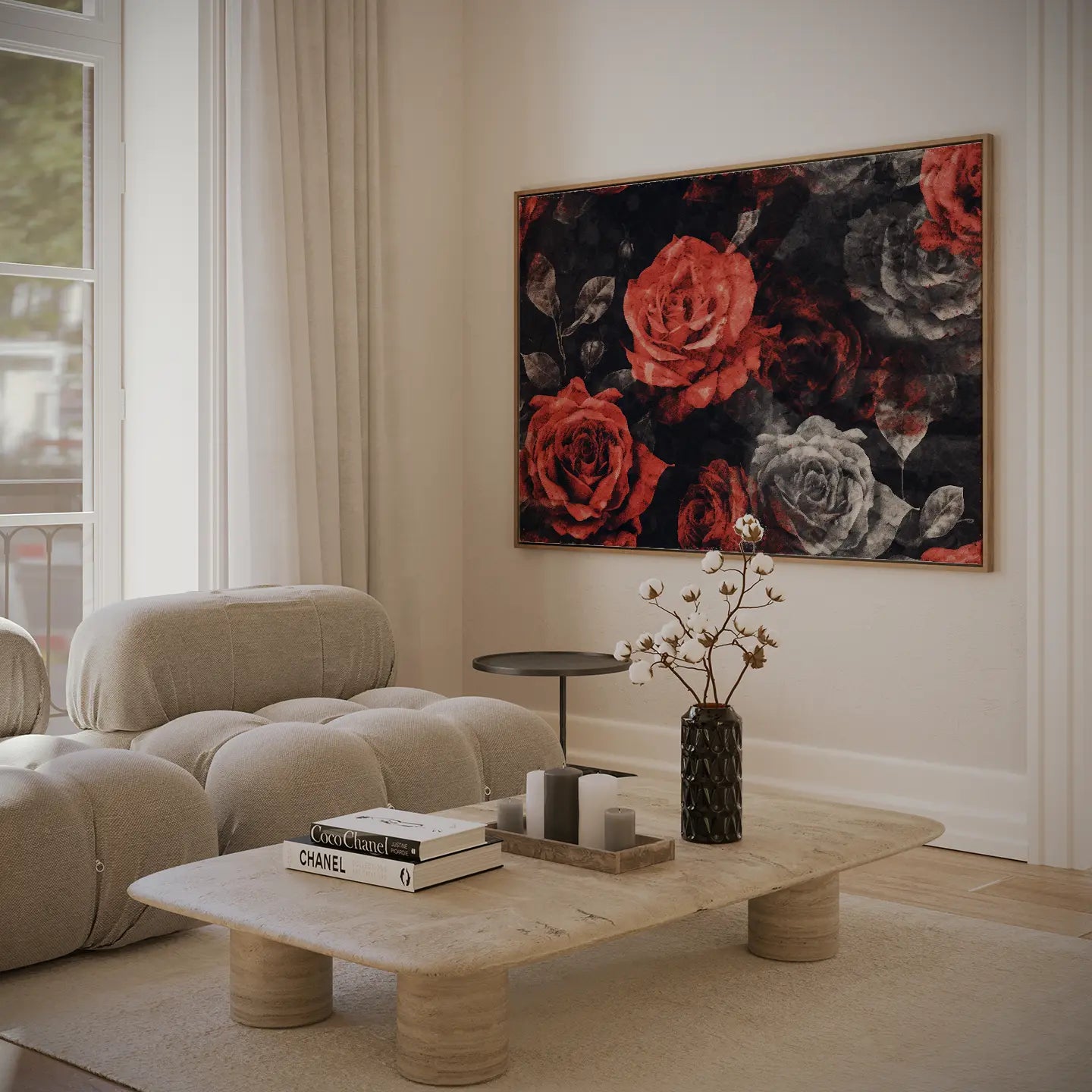 Floral Canvas Wall Art SAD718
