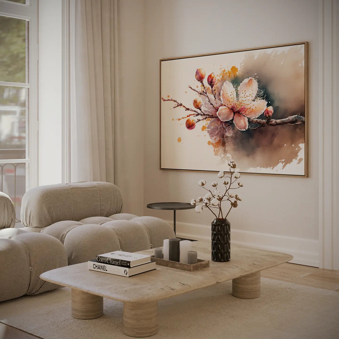 Floral Canvas Wall Art SAD743