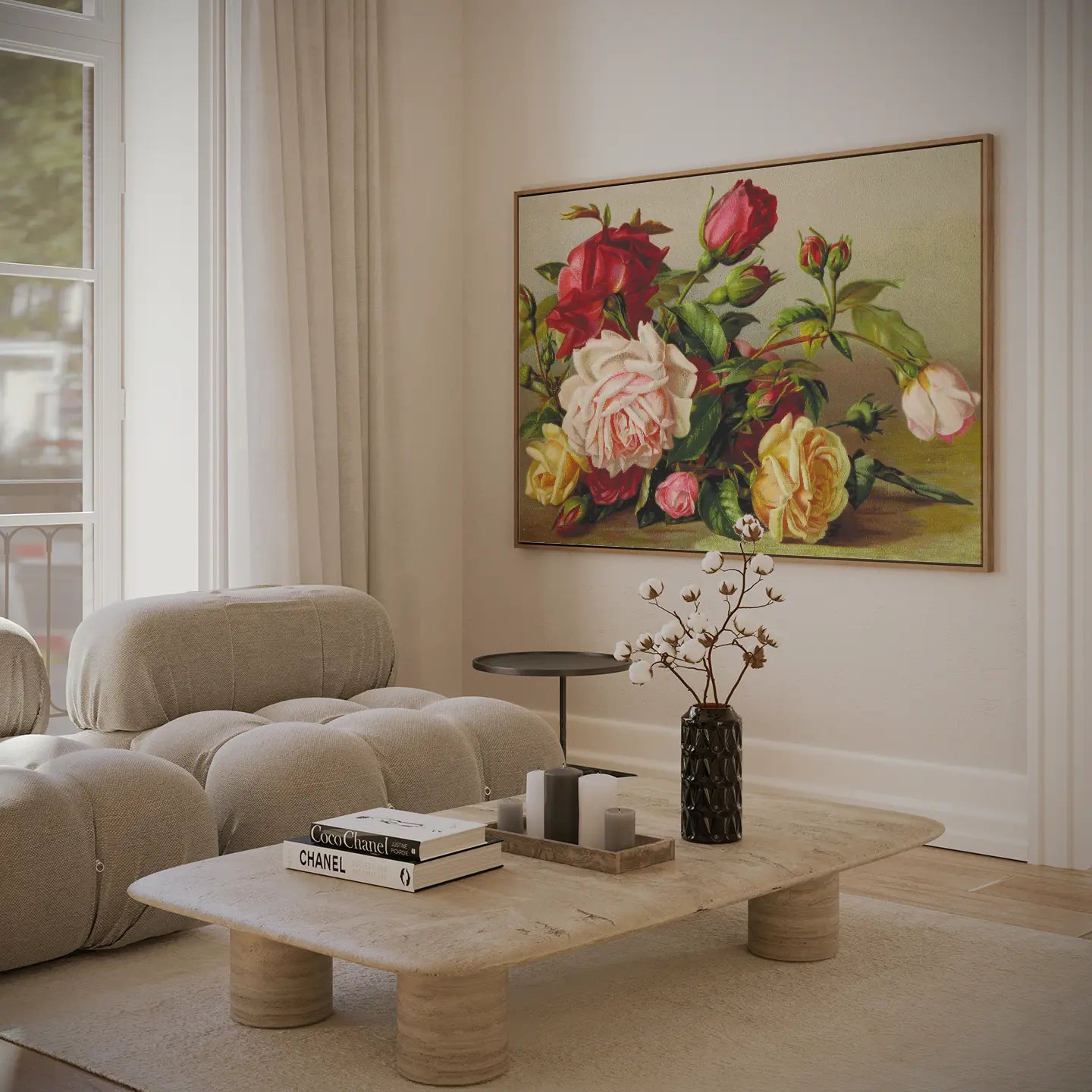 Floral Canvas Wall Art SAD759