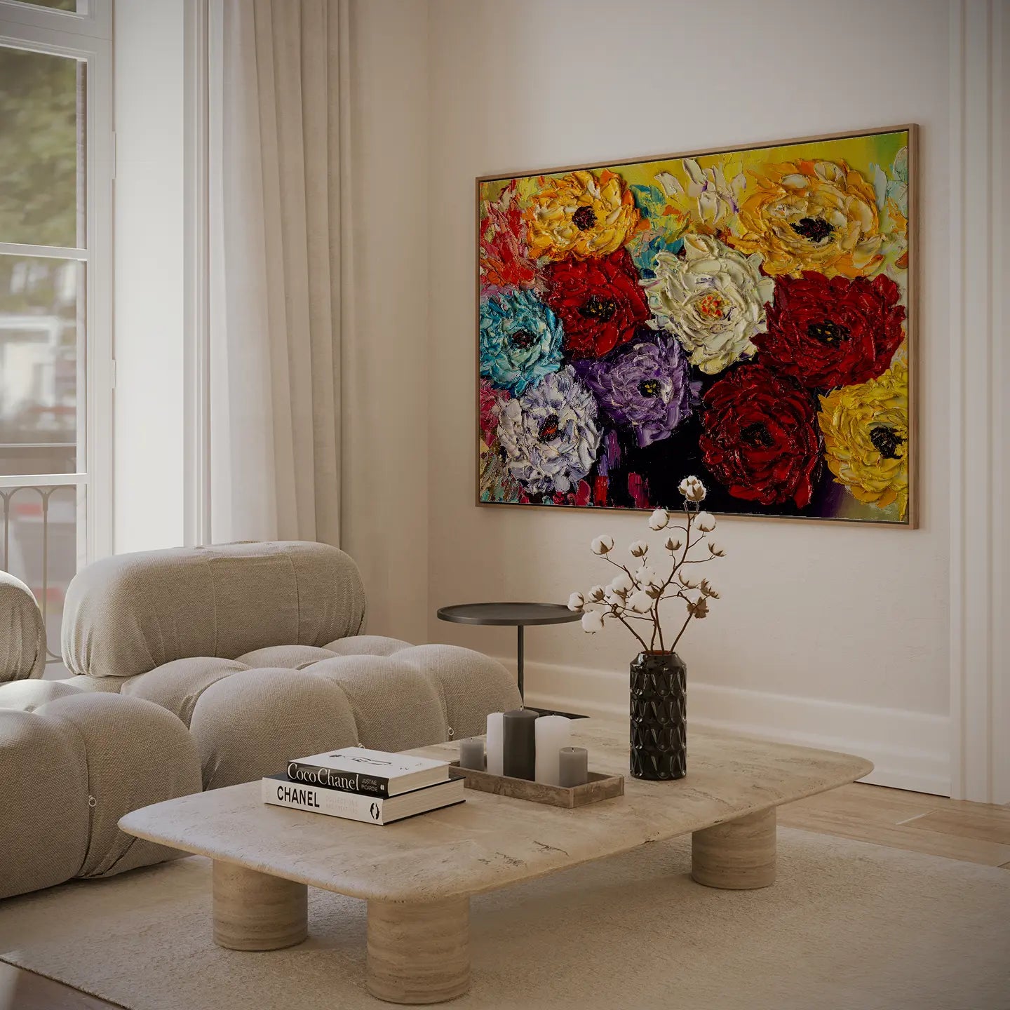 Floral Canvas Wall Art SAD1111