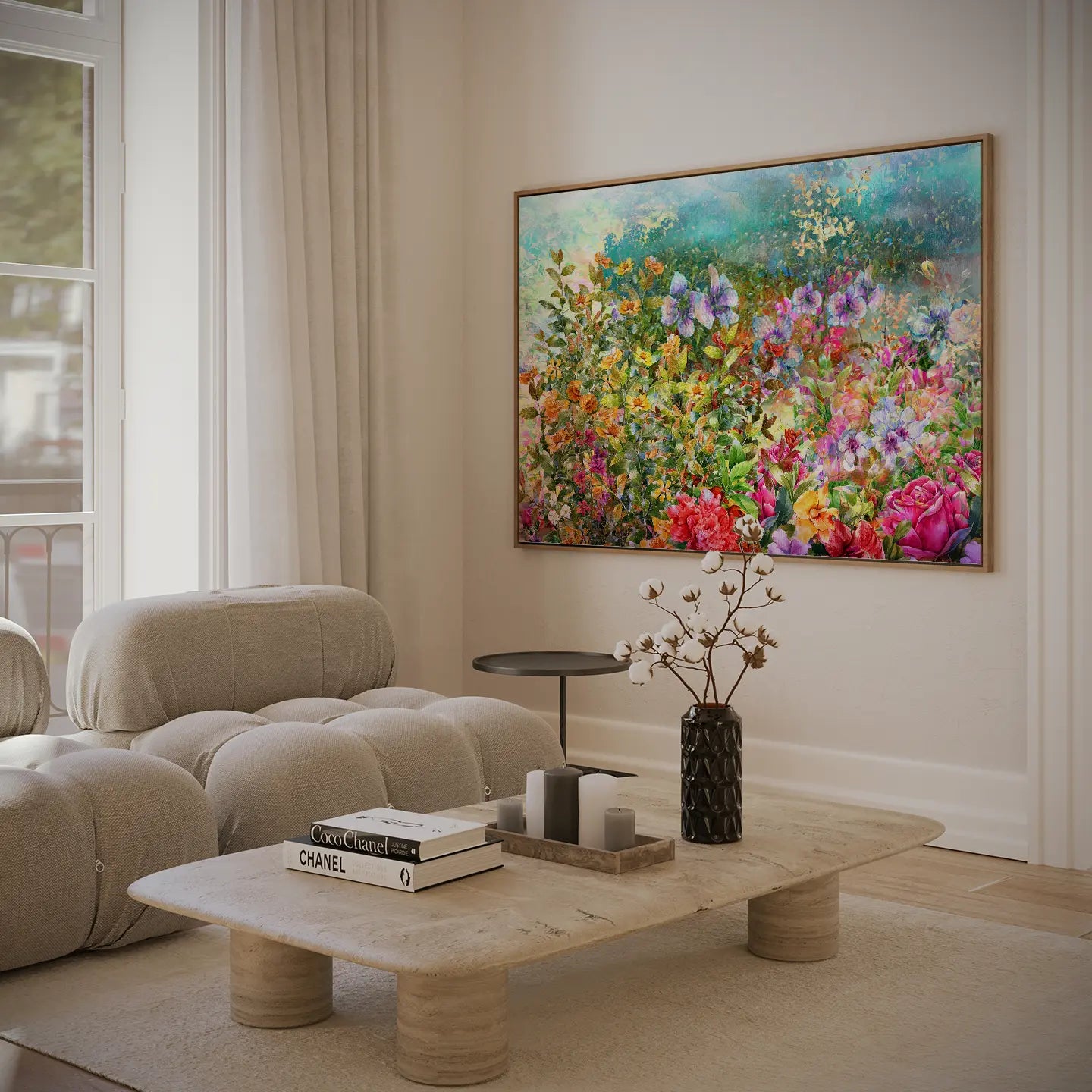 Floral Canvas Wall Art SAD557