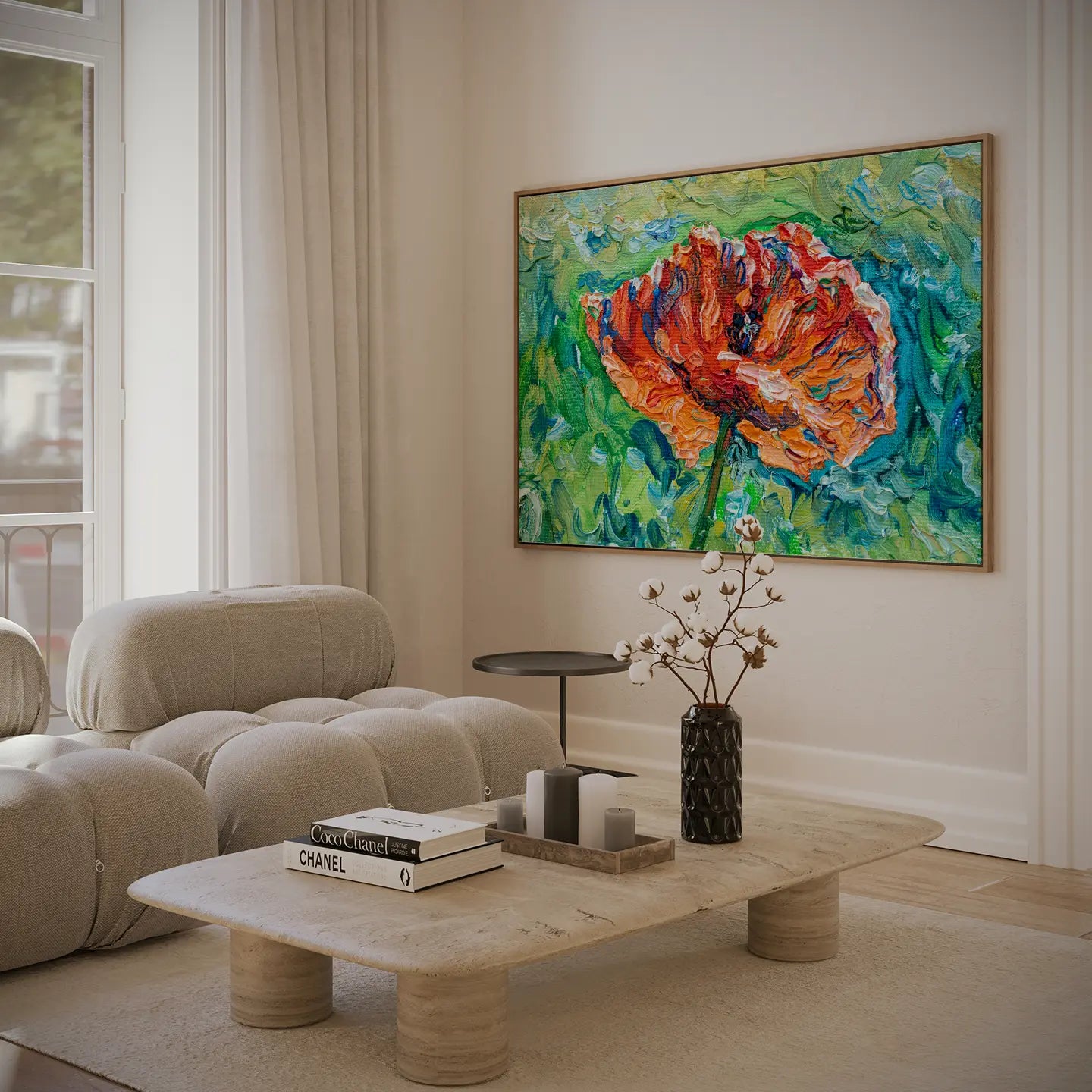 Floral Canvas Wall Art SAD613