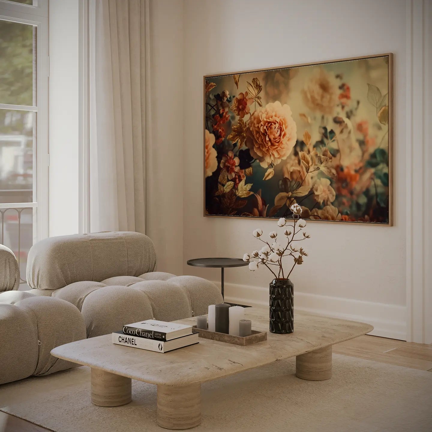 Floral Canvas Wall Art SAD609