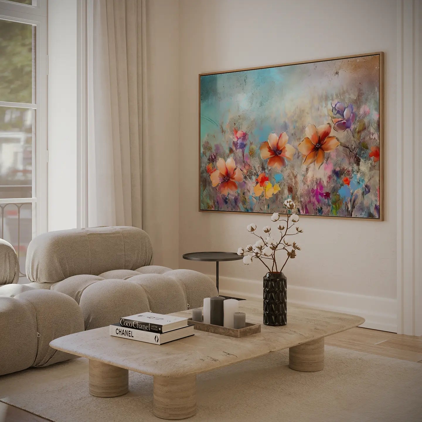 Floral Canvas Wall Art SAD589