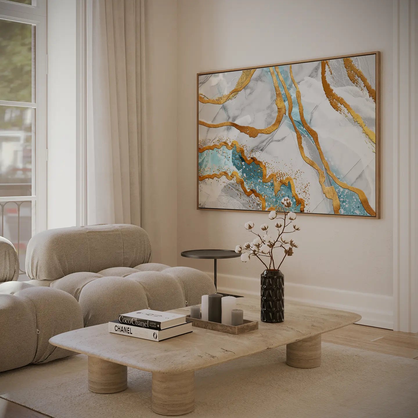 Abstract Canvas Wall Art SAD588