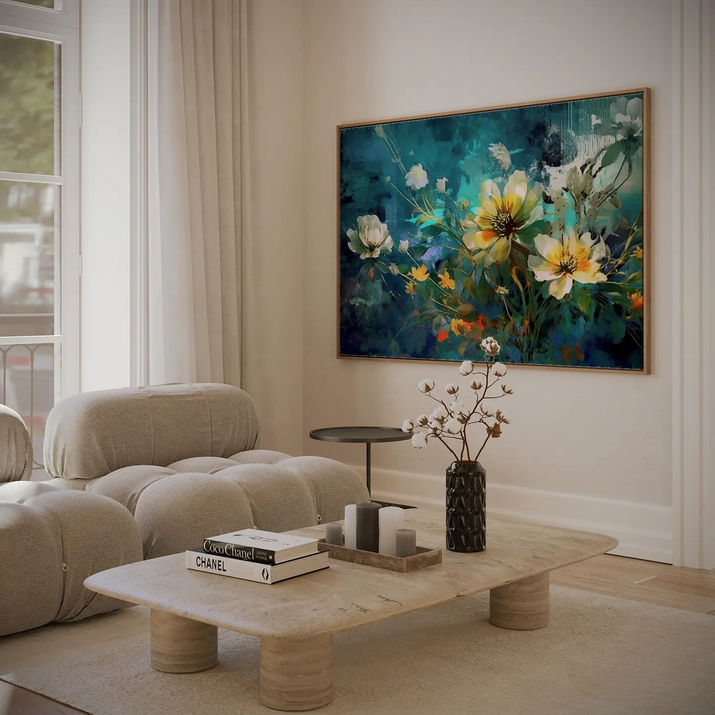 Floral Canvas Wall Art SAD698