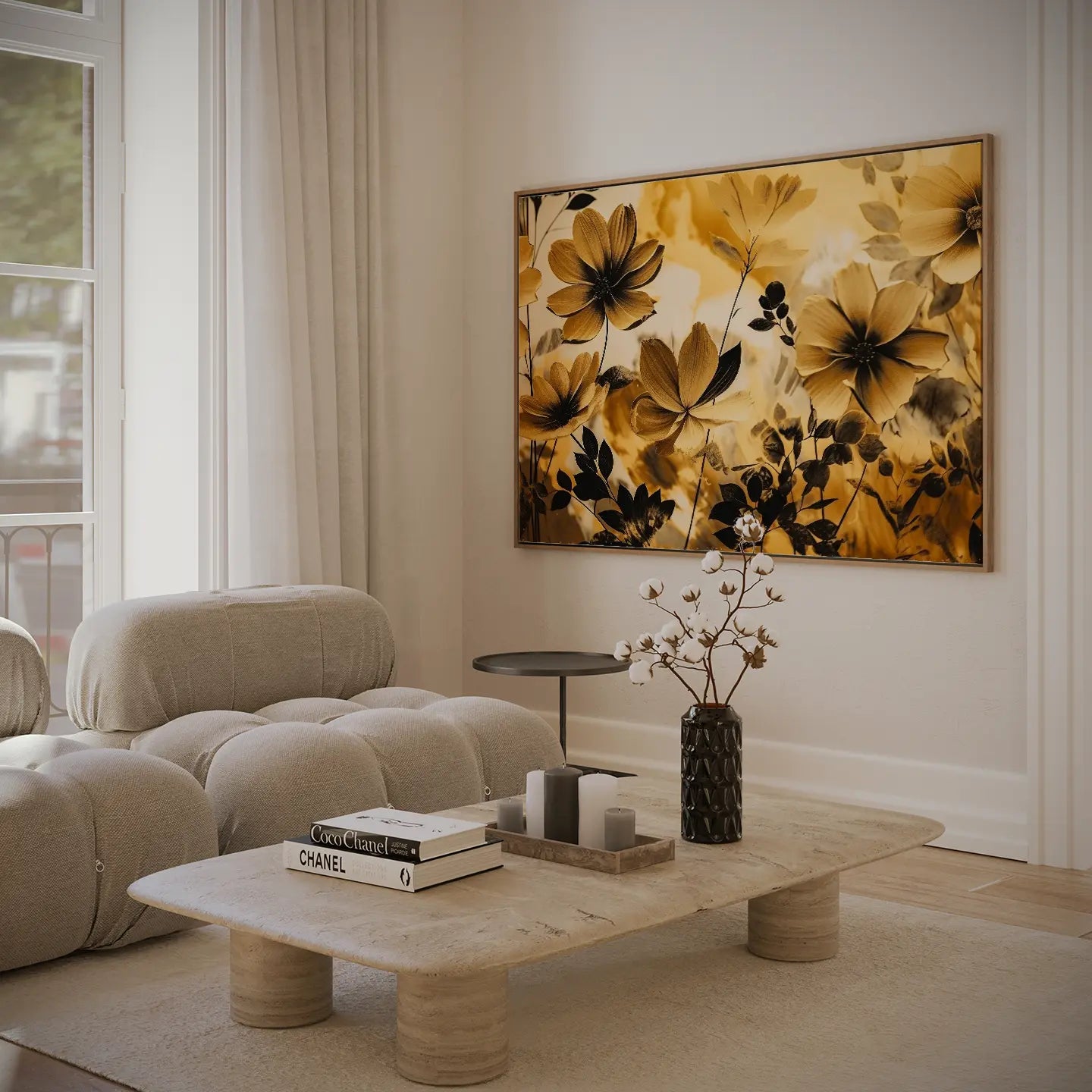 Floral Canvas Wall Art SAD639